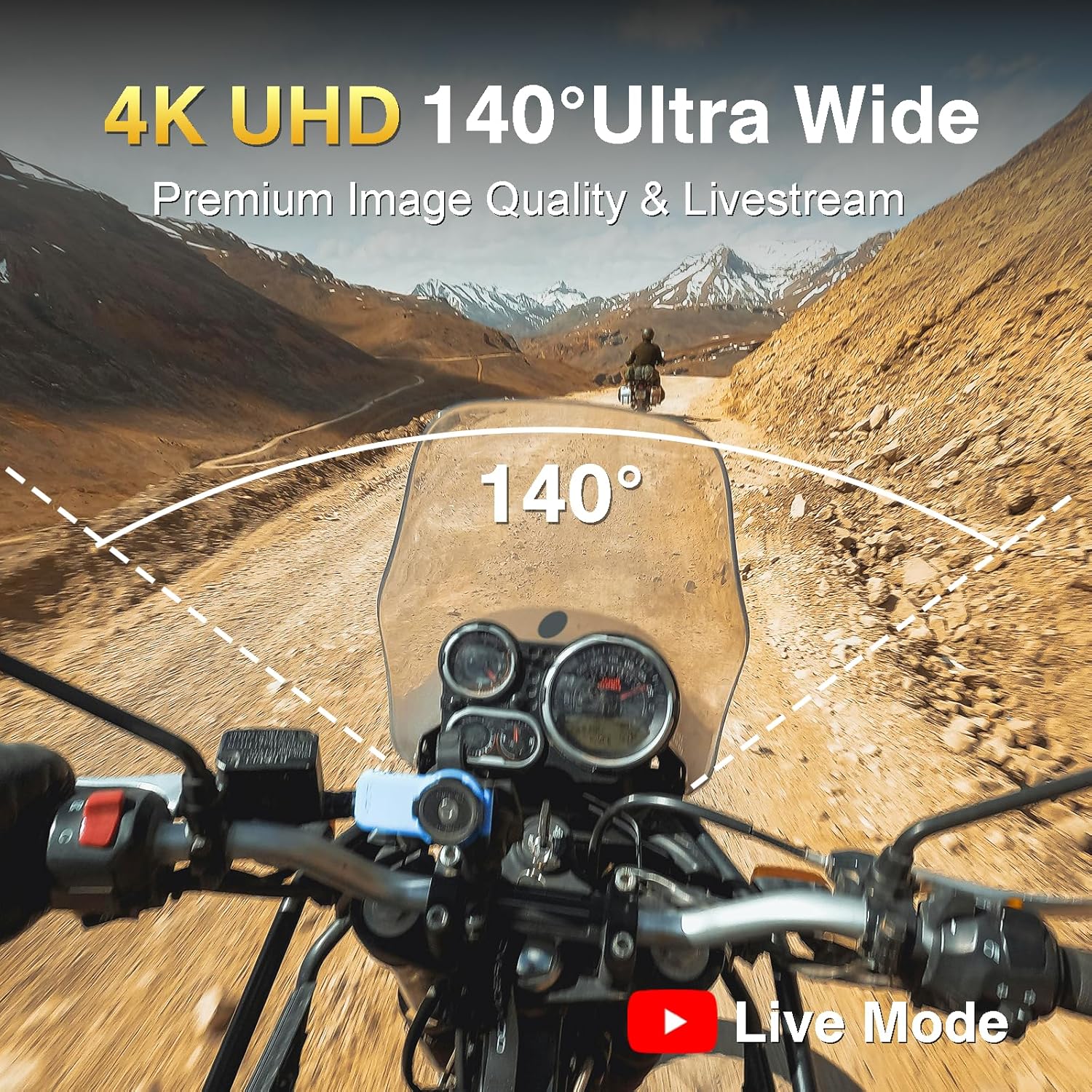Thumbnail 4 de DRIFT Ghost XL Pro 4K Motorbike Action Camera