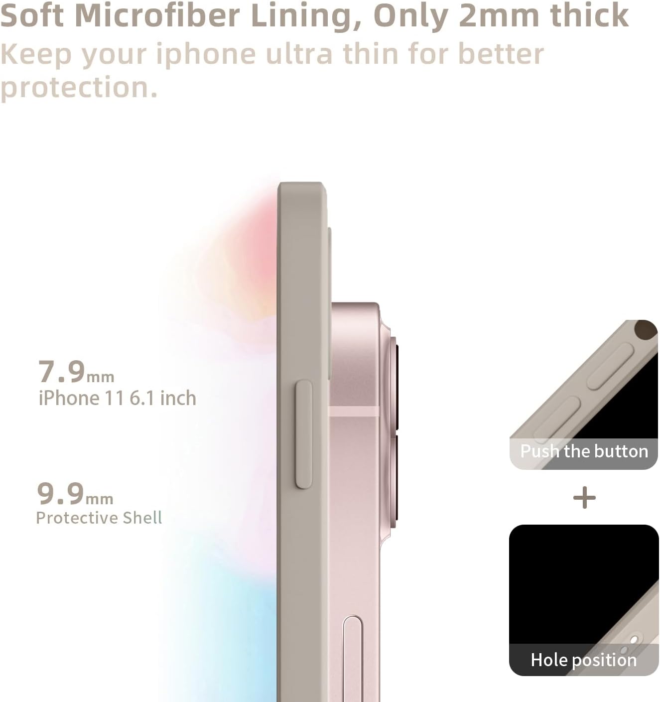 Detalle de WXX iPhone 11 Hülle 6,1'' Titanium Grau
