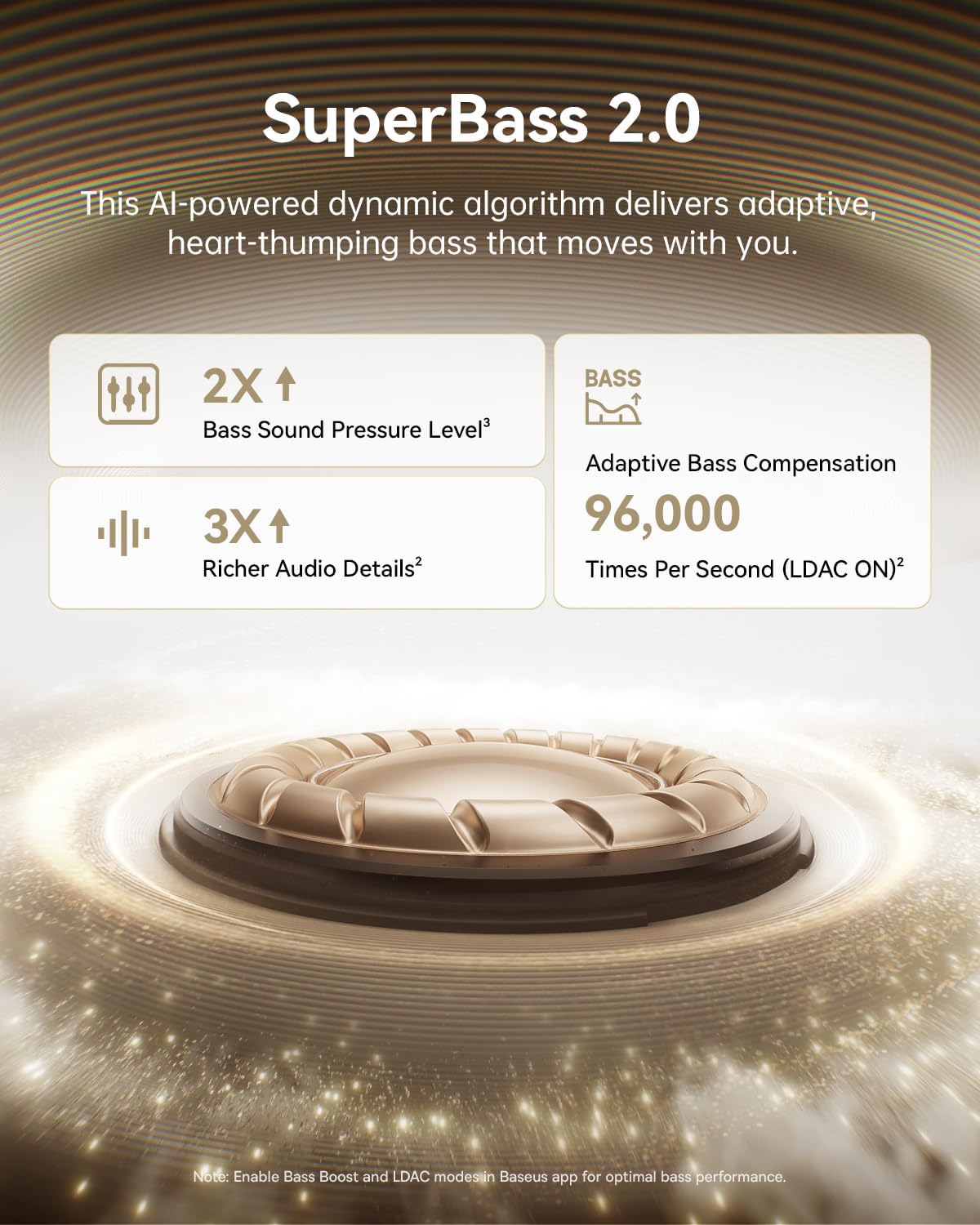 Thumbnail 6 de Baseus Bowie MC1 Pro Open-Ear Clip-On Headphones (MC1 Pro) with LDAC, IP67, 5g comfort