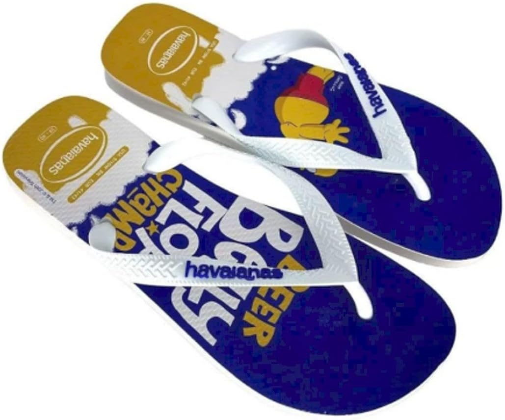 Thumbnail 1 de Havaianas Simpsons infradito unisex per adulti bianco/blu