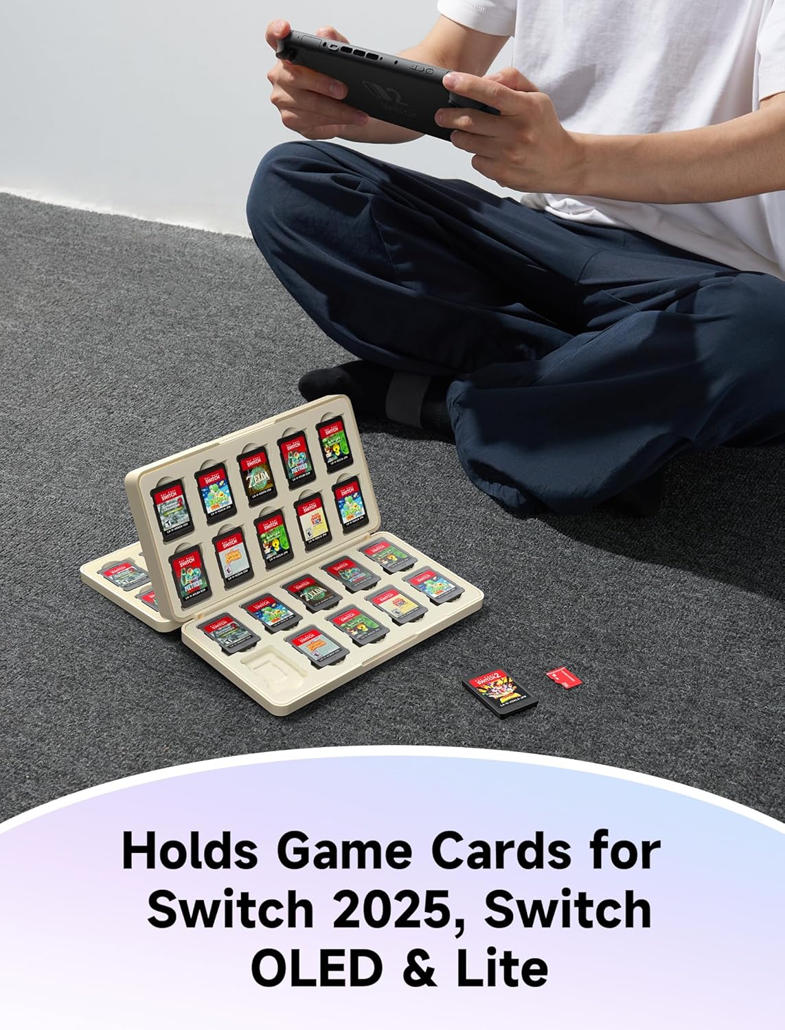 Thumbnail 1 de JSAUX Game Card Case 40‑Slot