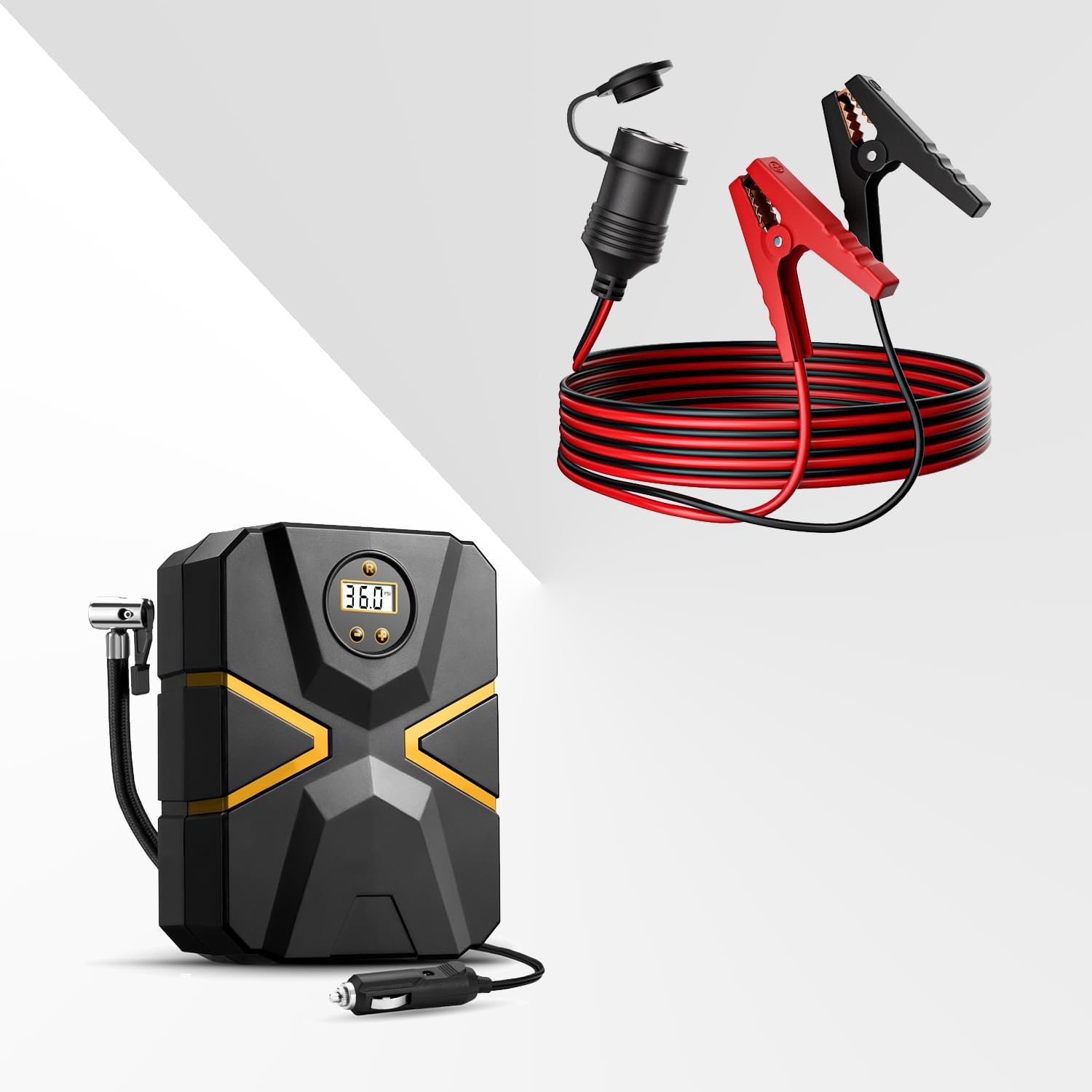 Thumbnail 6 de RGBer® Zigarettenanzünder Steckdose – 12V Steckdose mit Batterieklemmen für Auto, Wohnmobil, Boot