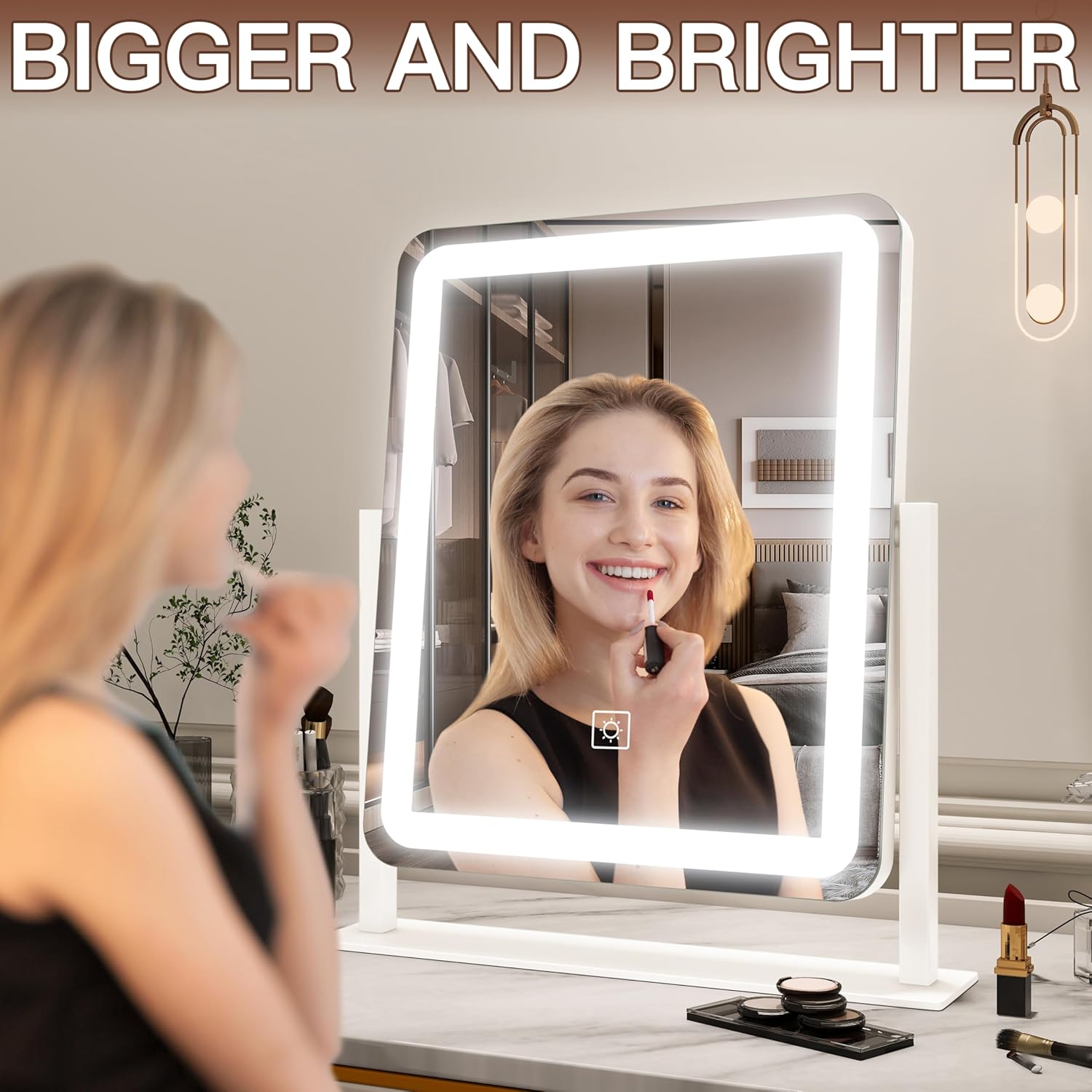 Detalle 2 de FENNIO Vanity Mirror with Lights 15"