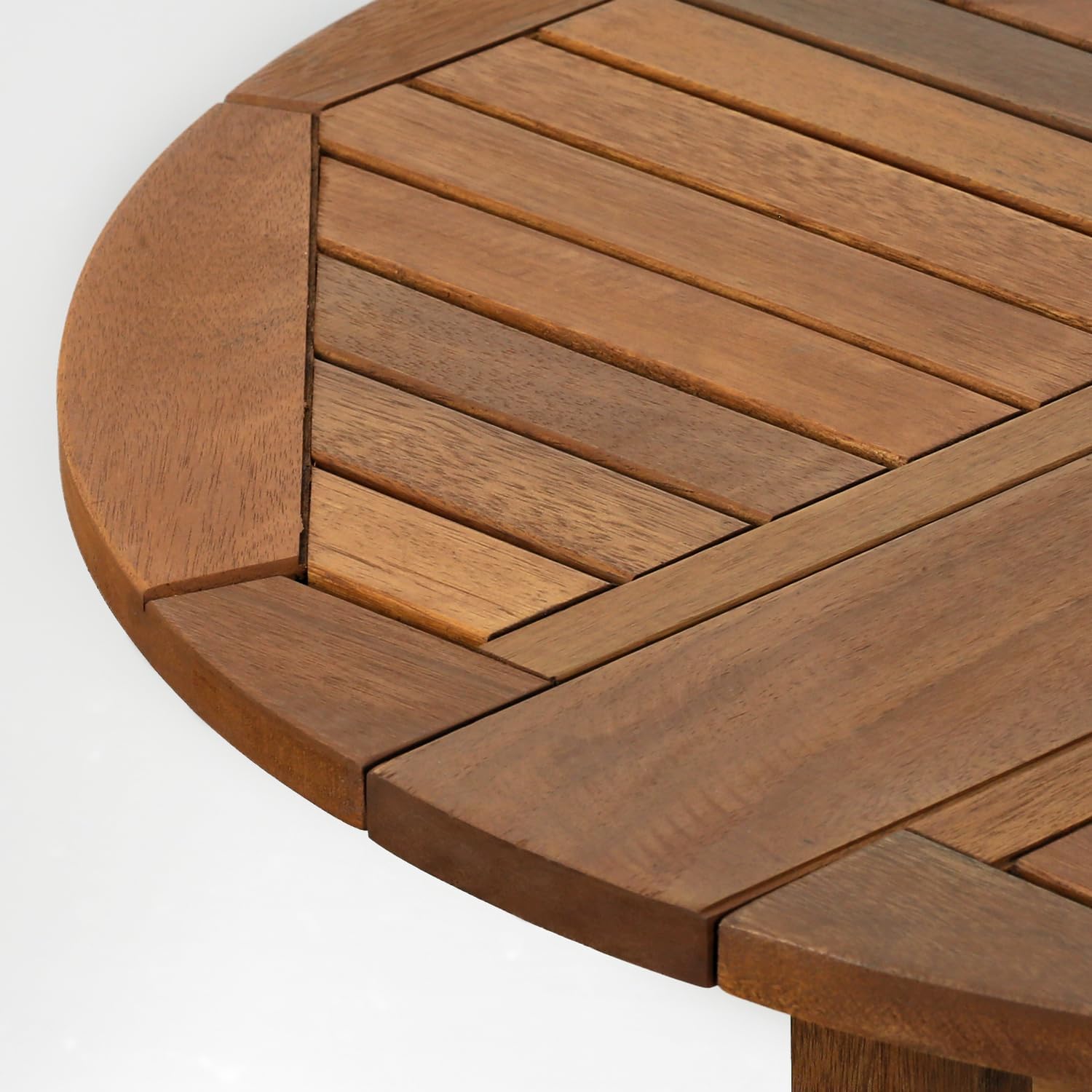 Detalle 2 de Furinno Tioman tavolo da patio in legno naturale