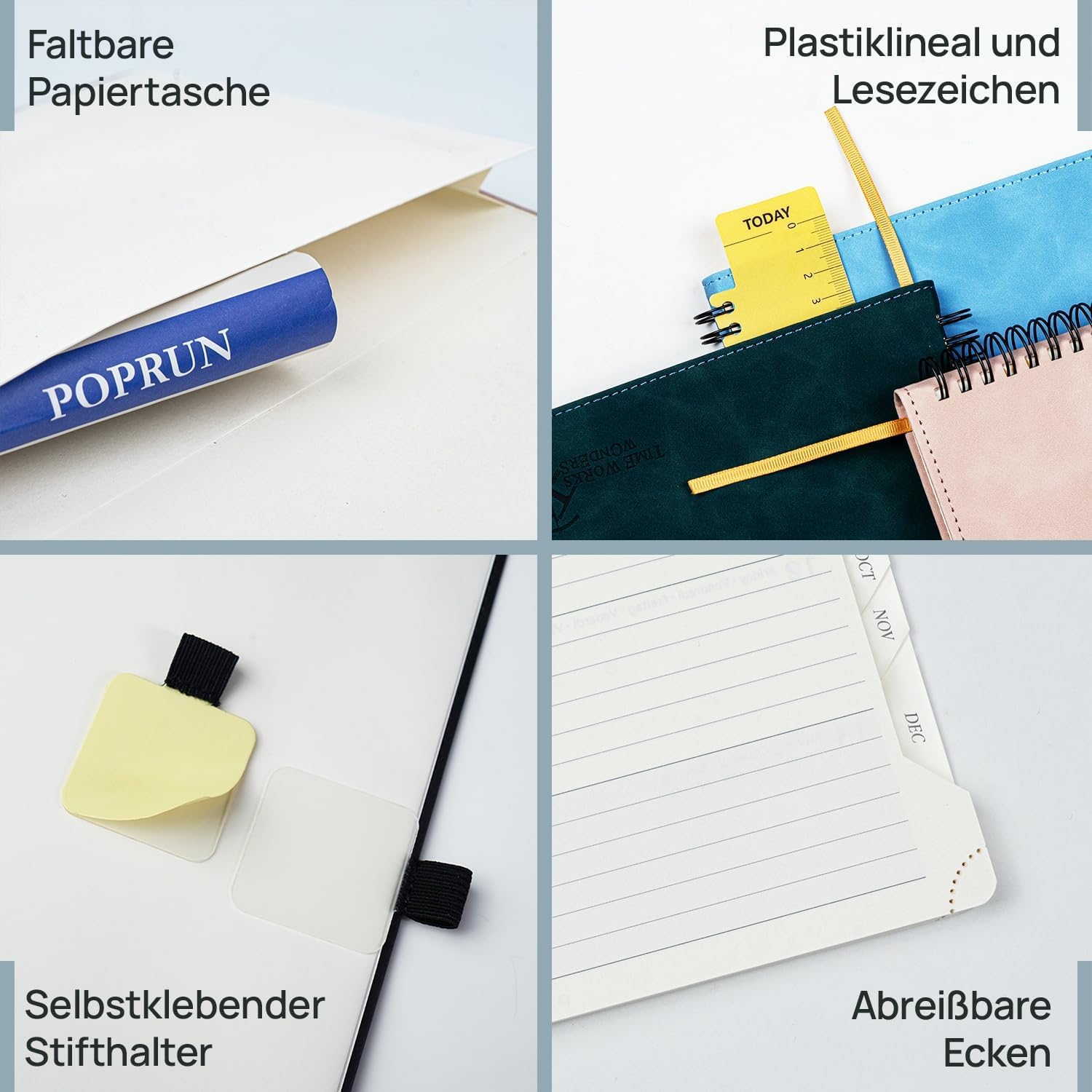 Thumbnail 5 de POPRUN Taschenkalender 2026 A6 📔