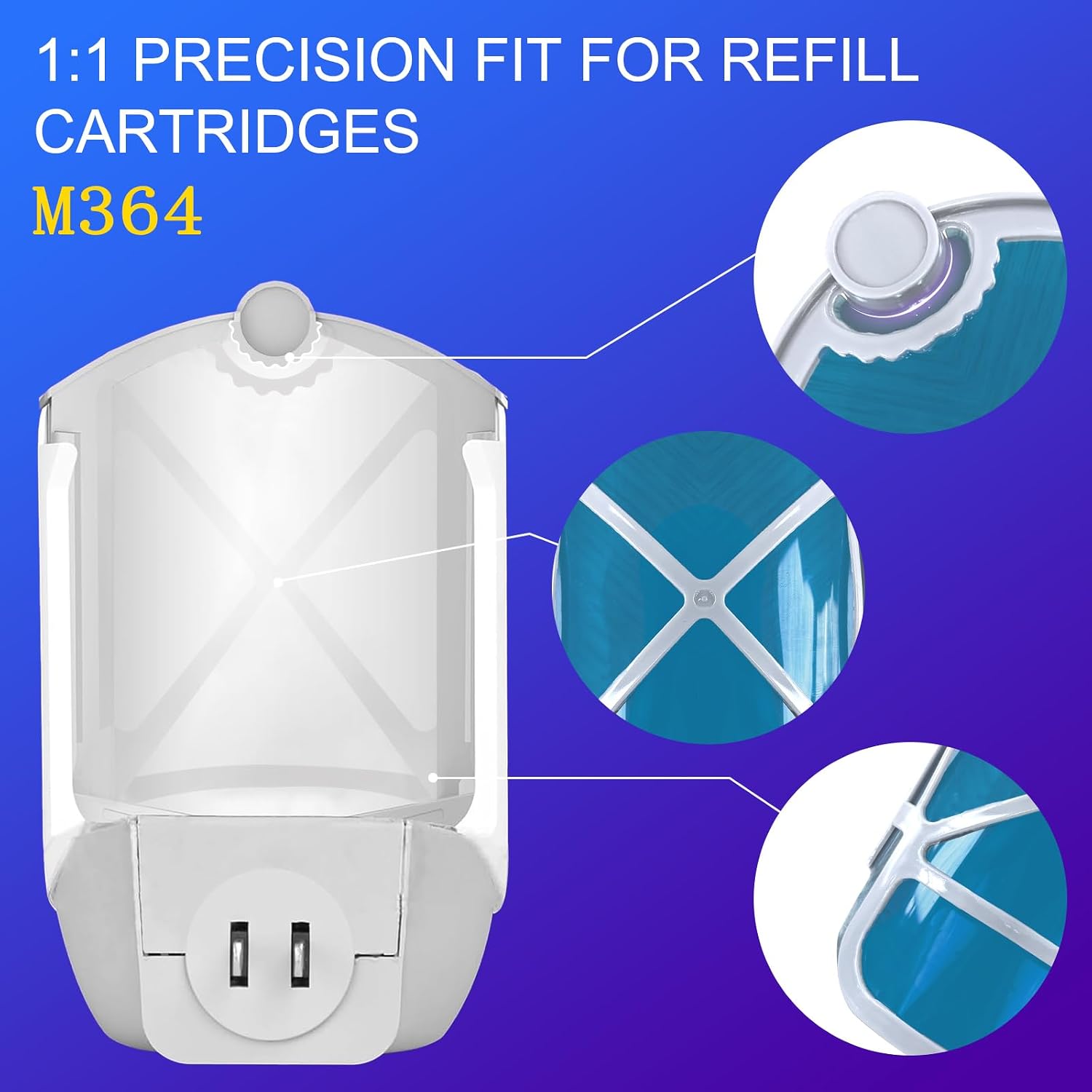 Detalle 2 de Dickinda Model 1 Flying Insect Trap Refills, 10-Pack for M364/M364A