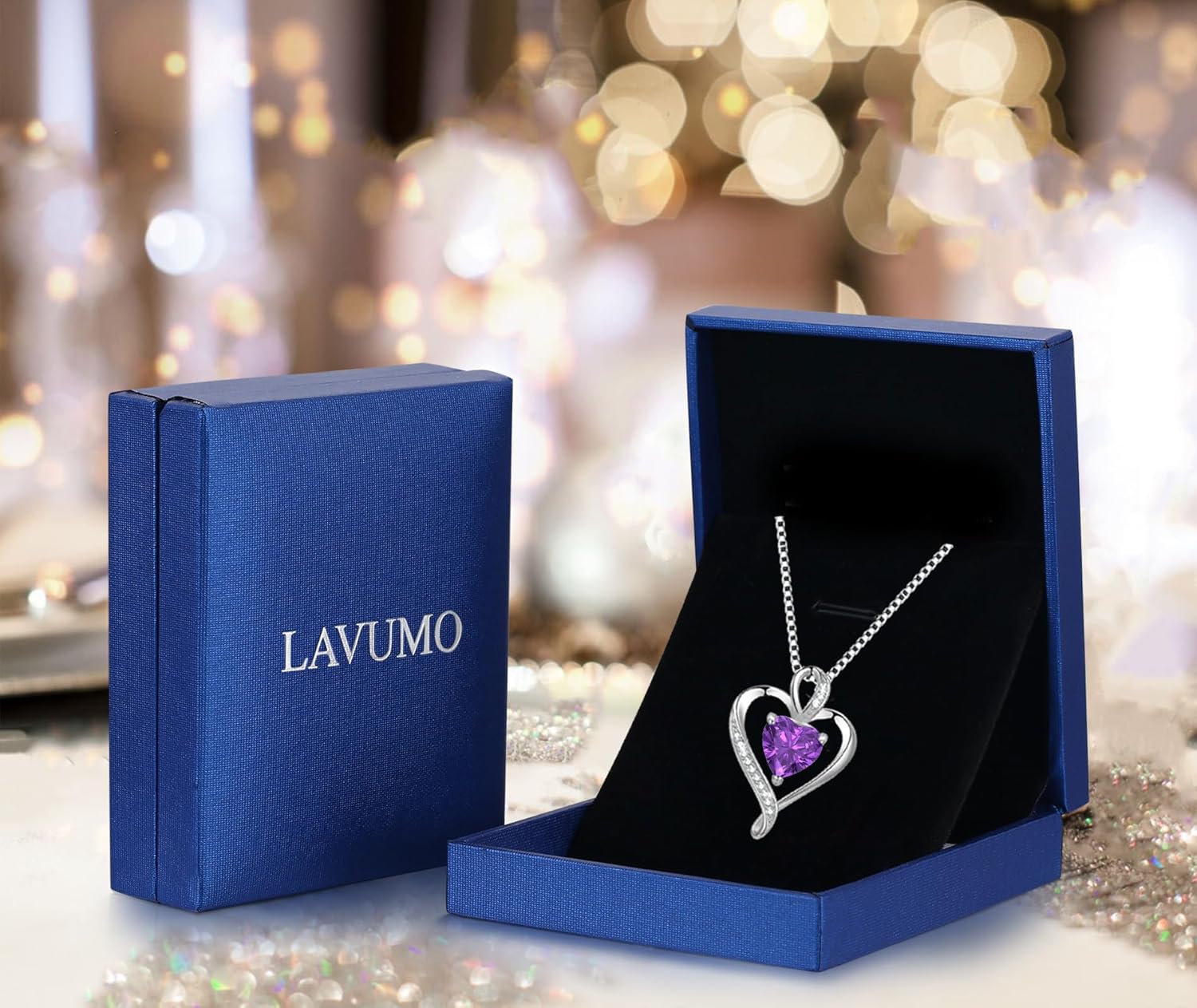 Thumbnail 5 de LAVUMO Collier Coeur argent 925