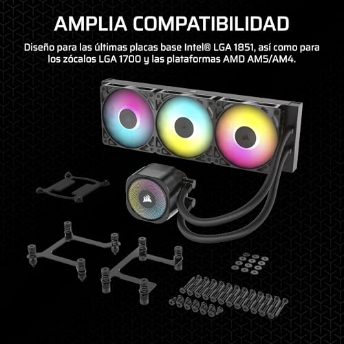 Thumbnail 6 de CORSAIR Nautilus 360 RS ARGB Refrigeración líquida 360 mm