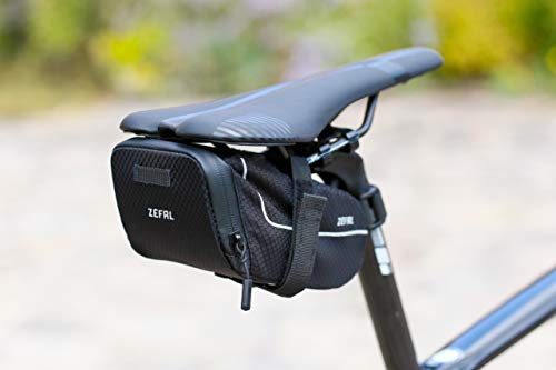 Detalle 2 de Zéfal Z Light Pack M Cyclisme Mixte Adulte – Sacoche de selle 0,9 L, Noir