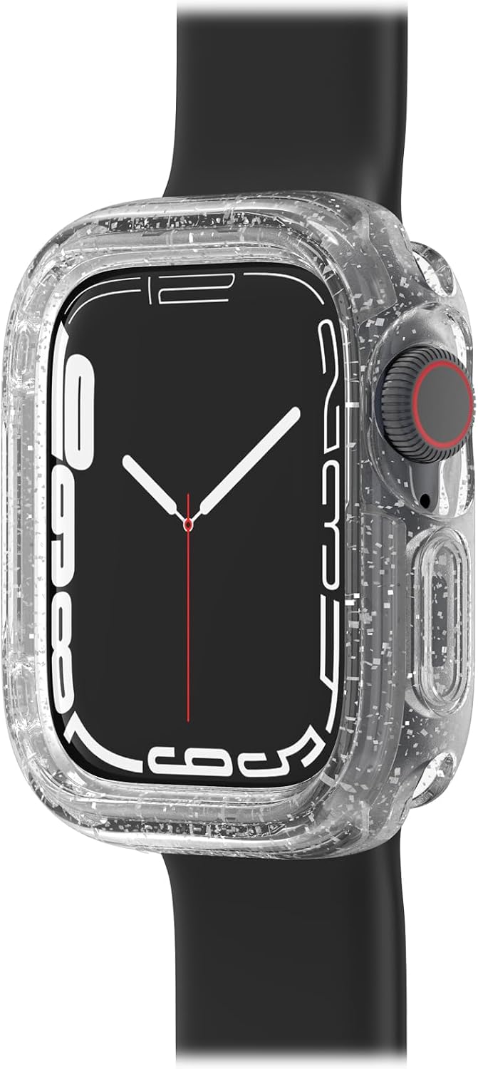 Detalle 2 de Otterbox Watch Bumper pour Apple Watch Series 9/8/7 (41 mm) — coque fine transparente pour protéger l’écran et les bords