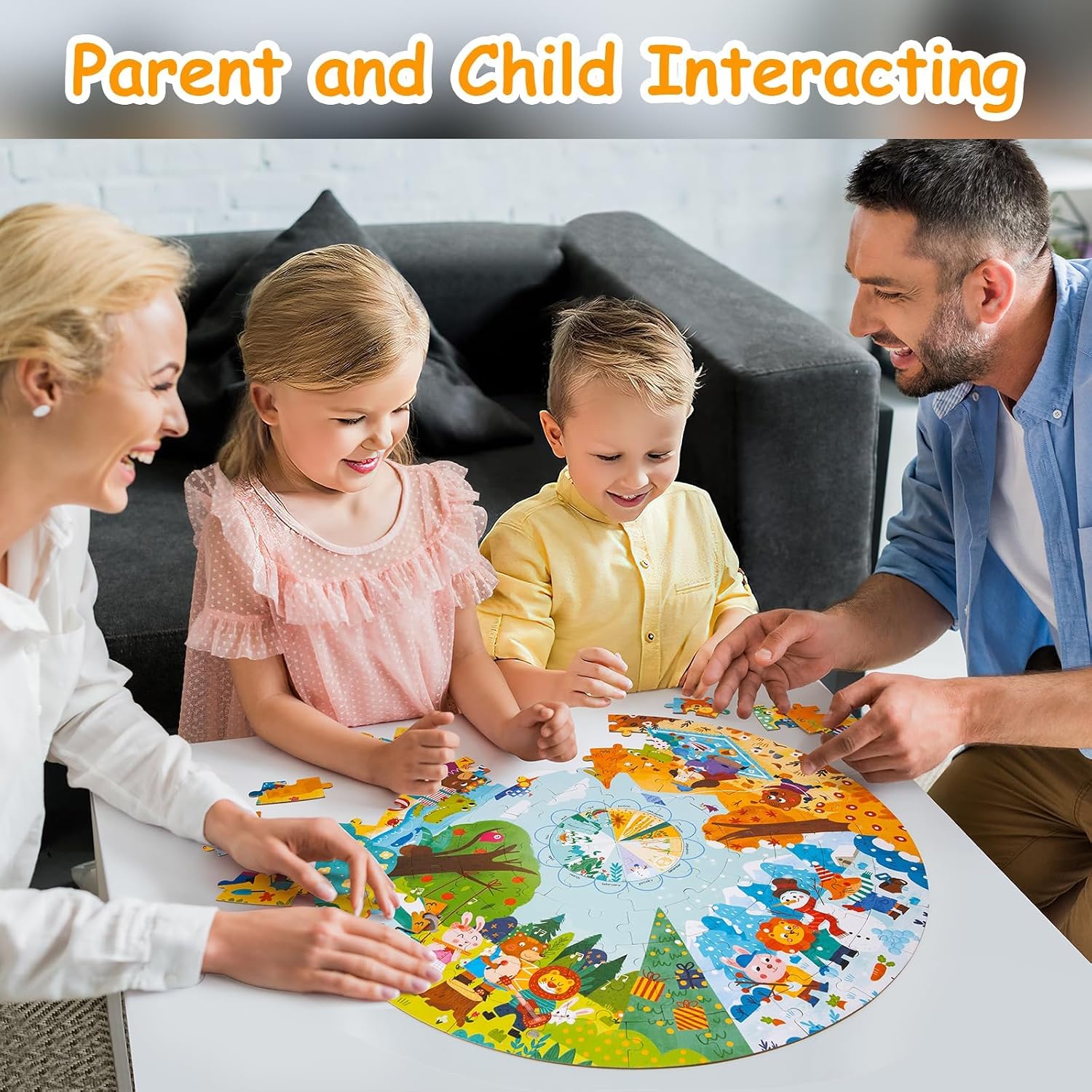 Thumbnail 6 de Funsland Puzzle bambini 88 pezzi per età 3–10 anni 🧩