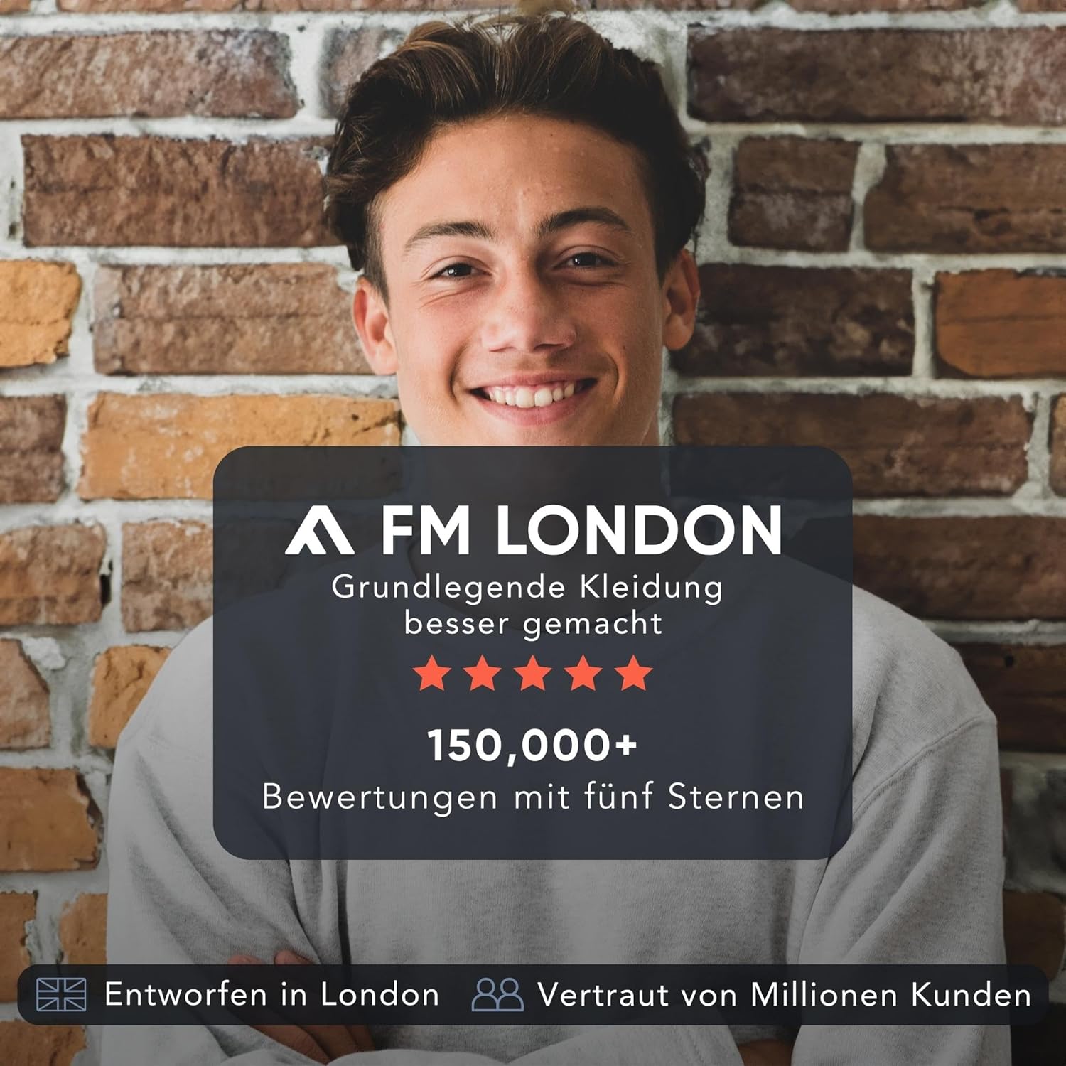 Thumbnail 5 de FM London Jungen Hipster Boxershorts 8er Pack 👦