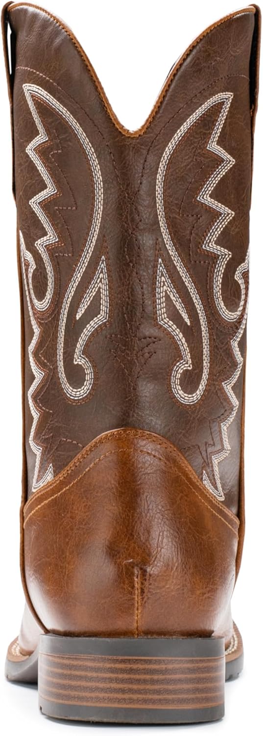 Thumbnail 5 de IUV Cowboy Boots Men Wide Square Toe