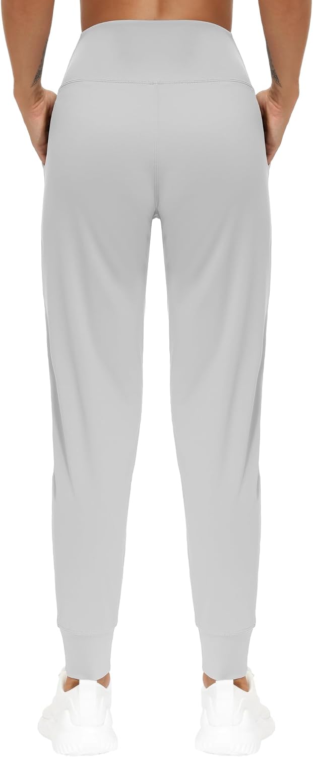Detalle 2 de THE GYM PEOPLE Damen Jogginghose – Lang, High Waist, Leichte Sportleggings