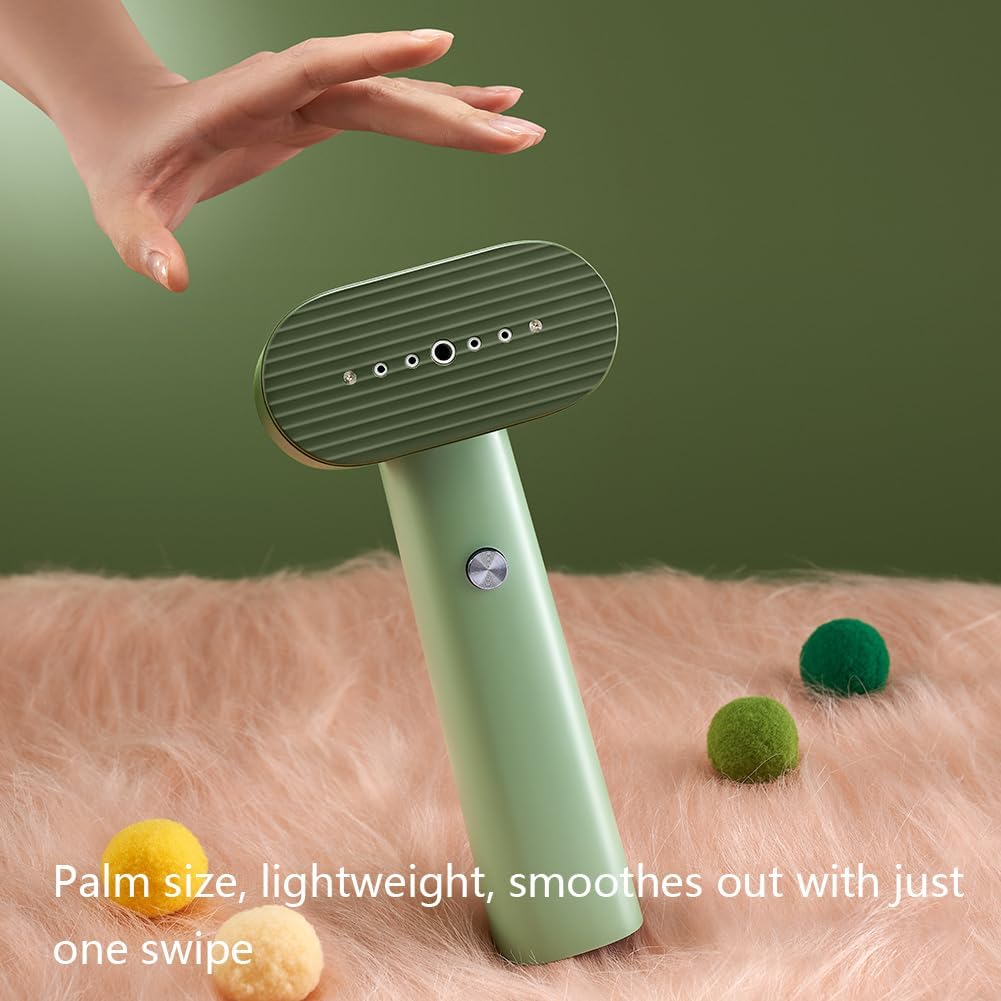 Detalle de Nexdoo G6 Steamer for Clothes Portable 2-in-1 Travel Steamer Iron (Green) — 0.7 lbs