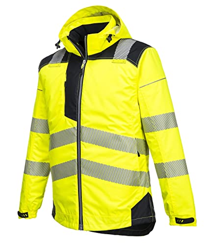 Detalle de Portwest Parka HV PW3 Jaune Noir 5XL ⚙