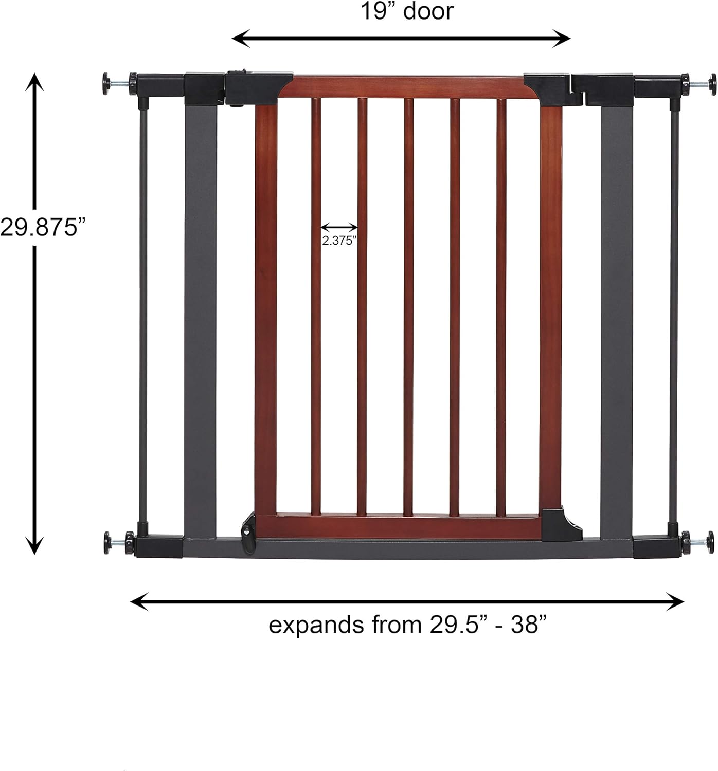 Detalle de MidWest Cancello 73,6 cm per animali 🚪