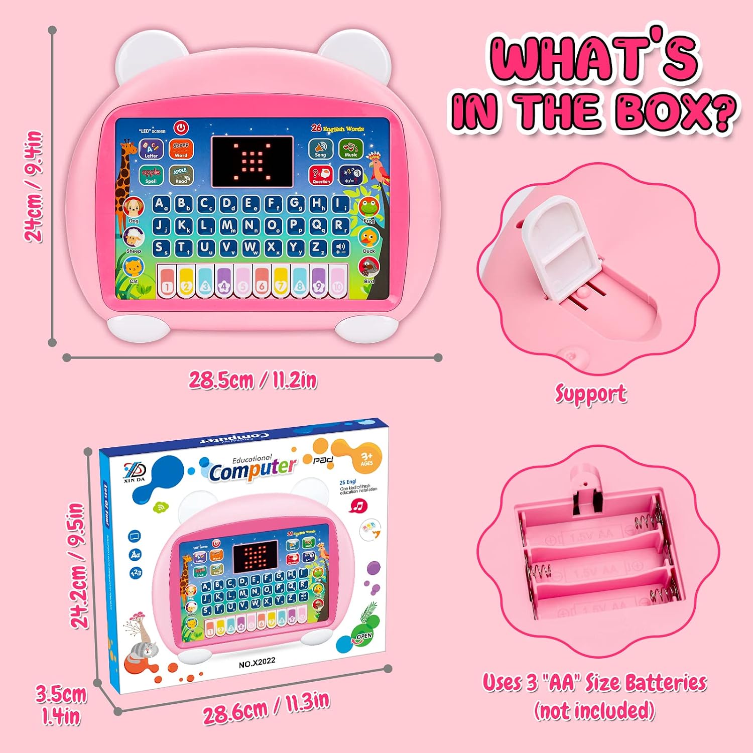 Thumbnail 6 de Toddler Electric Interactive Tablet for Ages 1–4