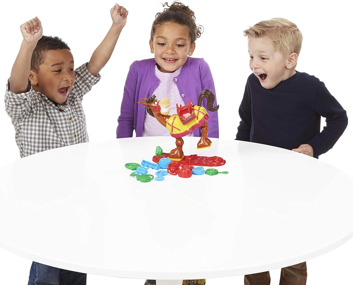 Detalle 2 de Hasbro Gaming Tozudo juego de mesa familiar para 2-4 jugadores 🎲