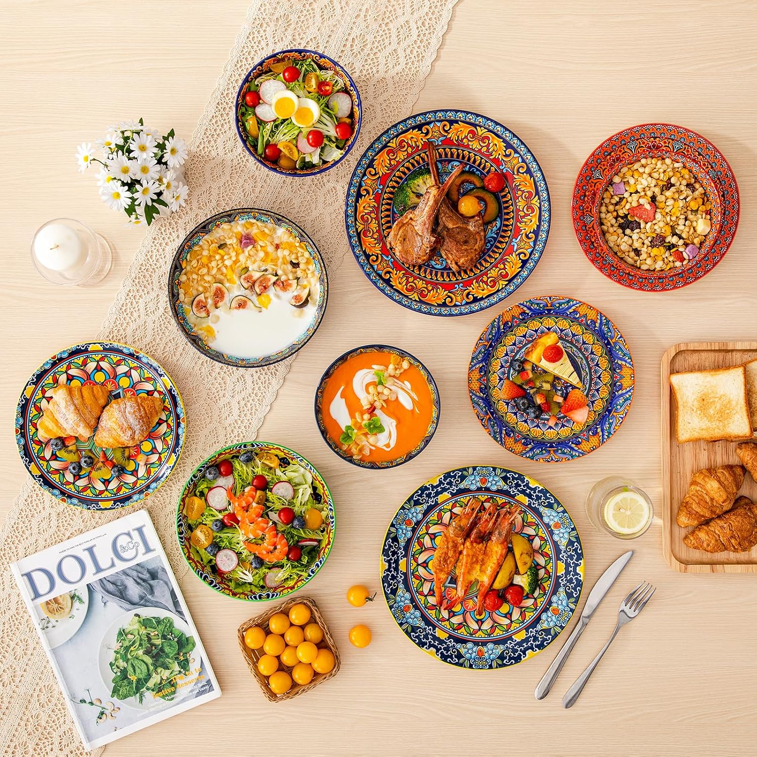 Thumbnail 6 de vancasso KRVI Dinner Set 24-Piece