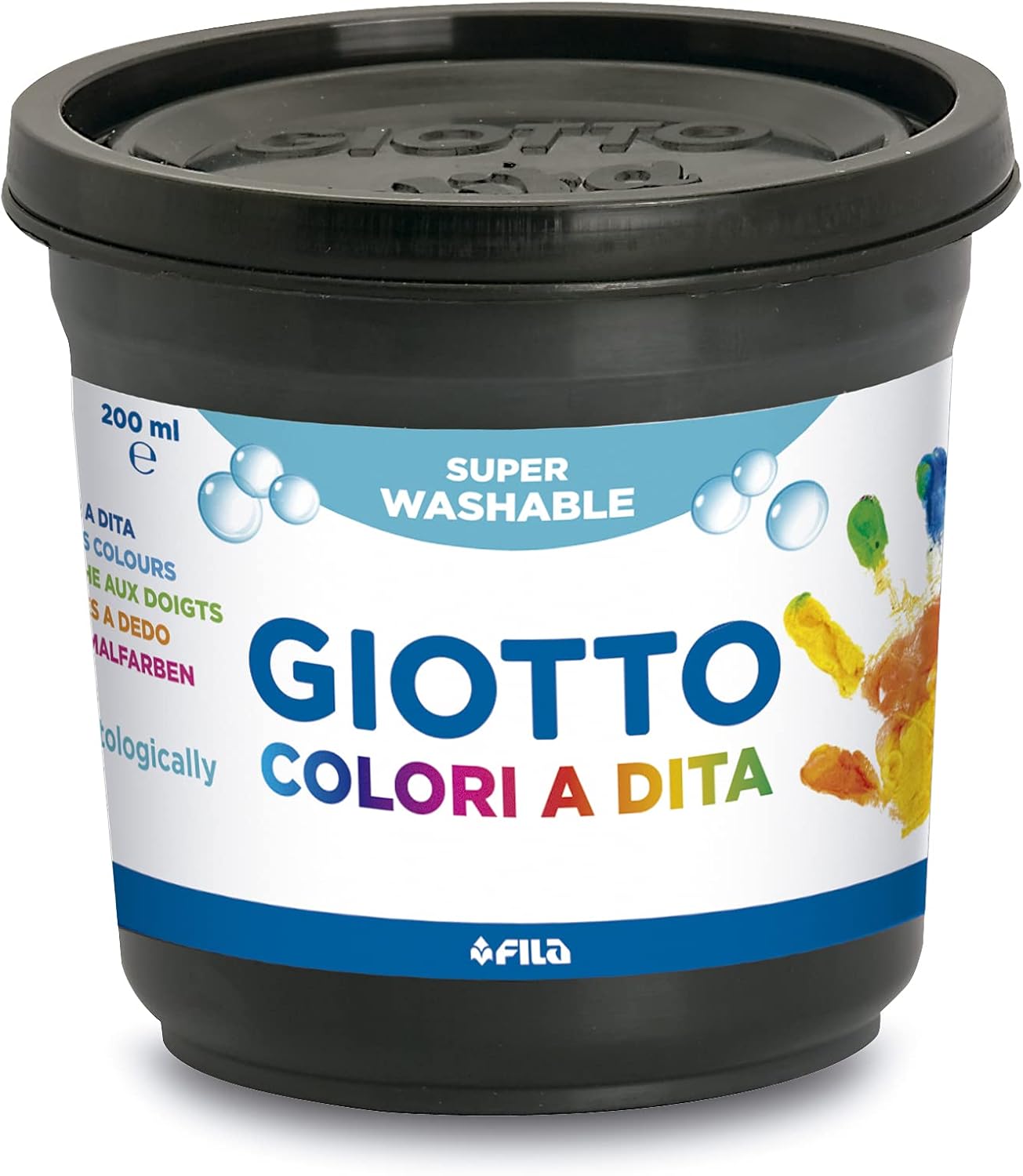 Thumbnail 6 de GIOTTO Dita Super Washable Finger Paint (6 x 200ml) – Primary Colours
