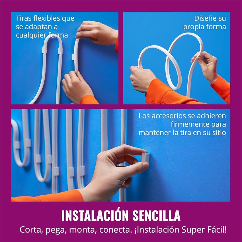 Thumbnail 4 de WiZ Neon Flex Lightstrip 5m: LED con 16M de colores 🌈