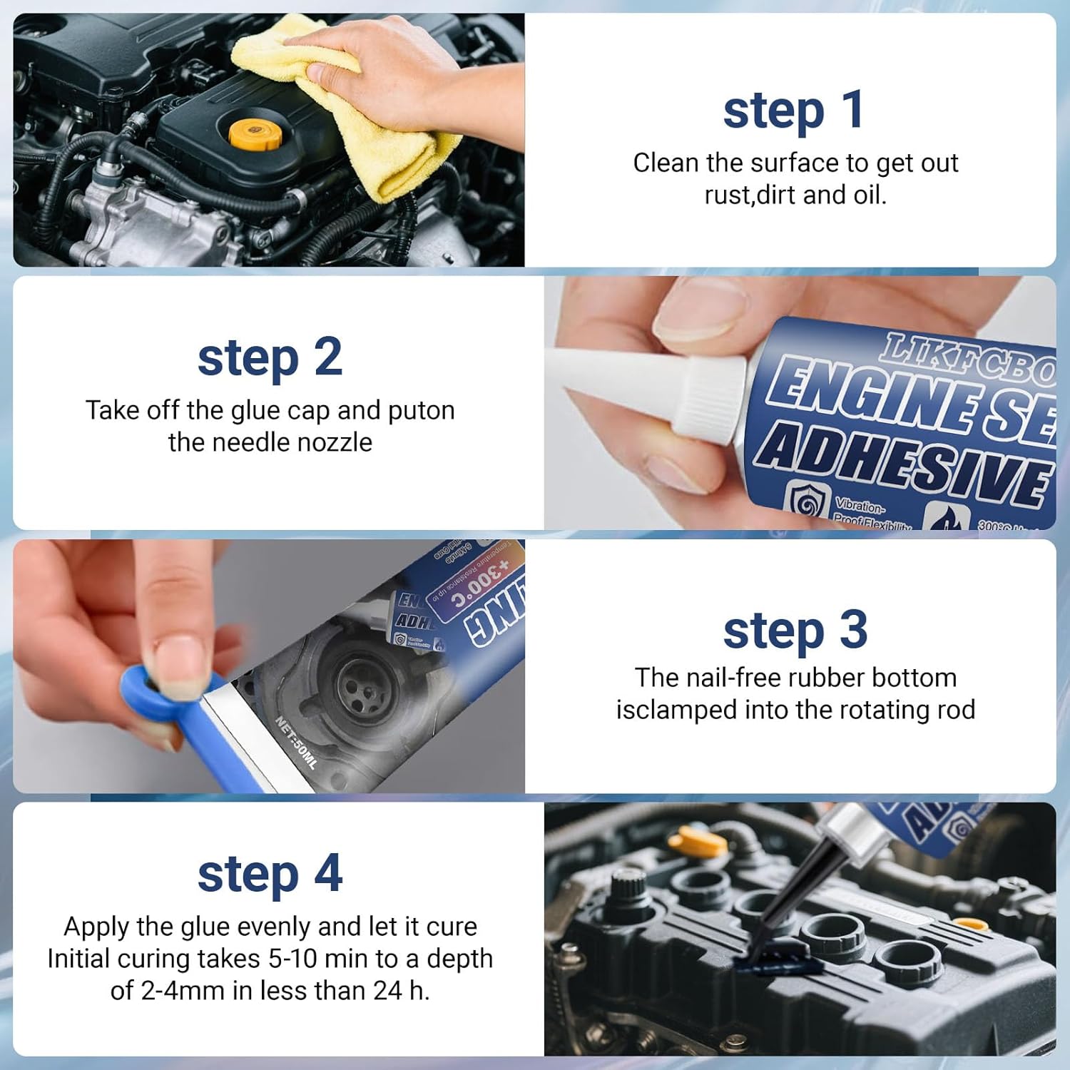 Thumbnail 4 de LIKFCBOND Pâte à joint 315 °C 🛠