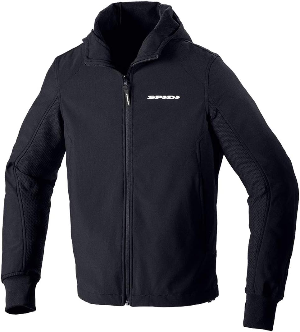 Detalle de SPIDI Armor Evo T224-026-XXL – motocyklowa bluza z kapturem i ochraniaczami Warrior Lite