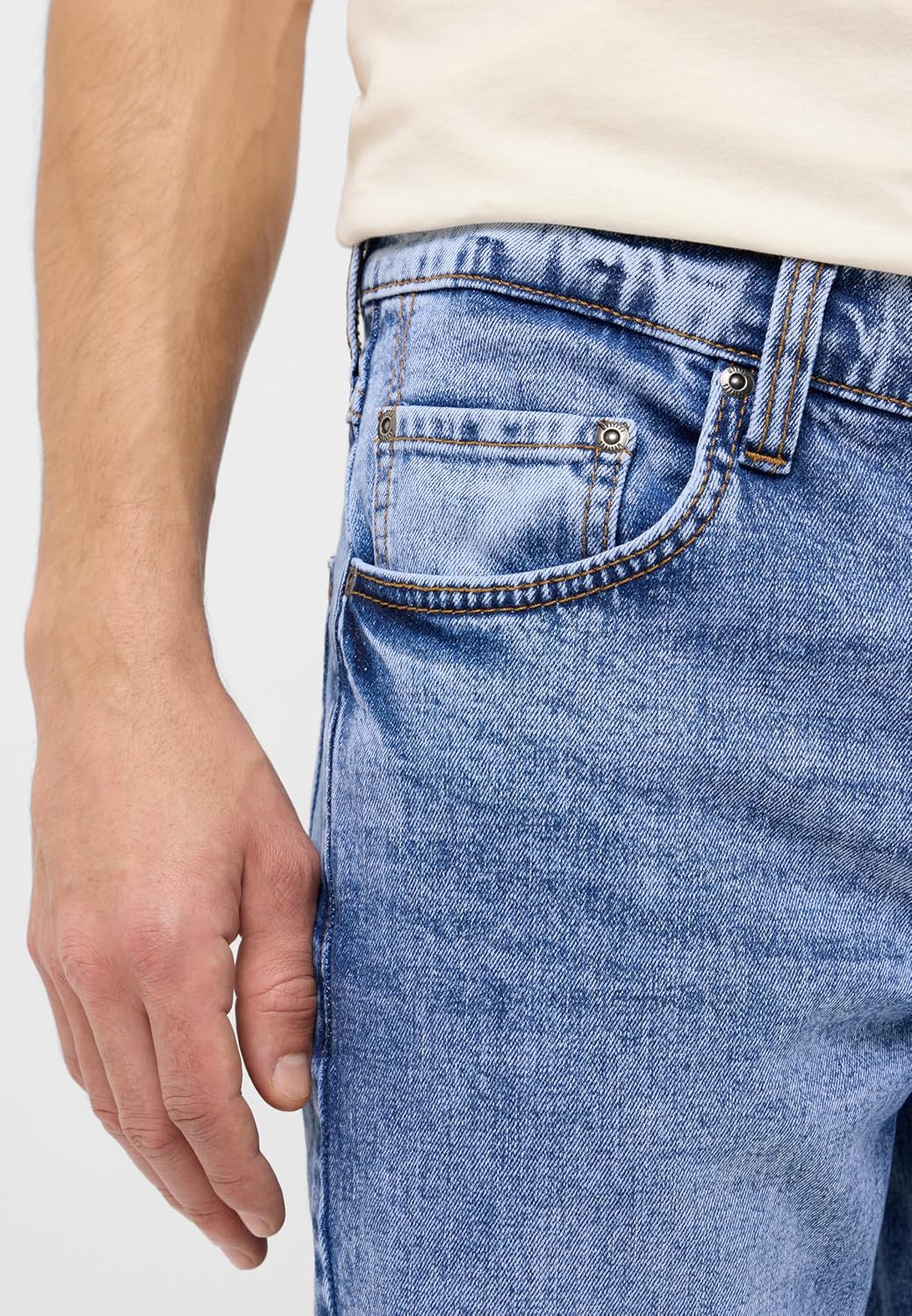 Detalle 2 de MUSTANG Jeans Herren Stretch Big Sur Regular (Straight Fit) – Baumwoll-Mix mit Stretch