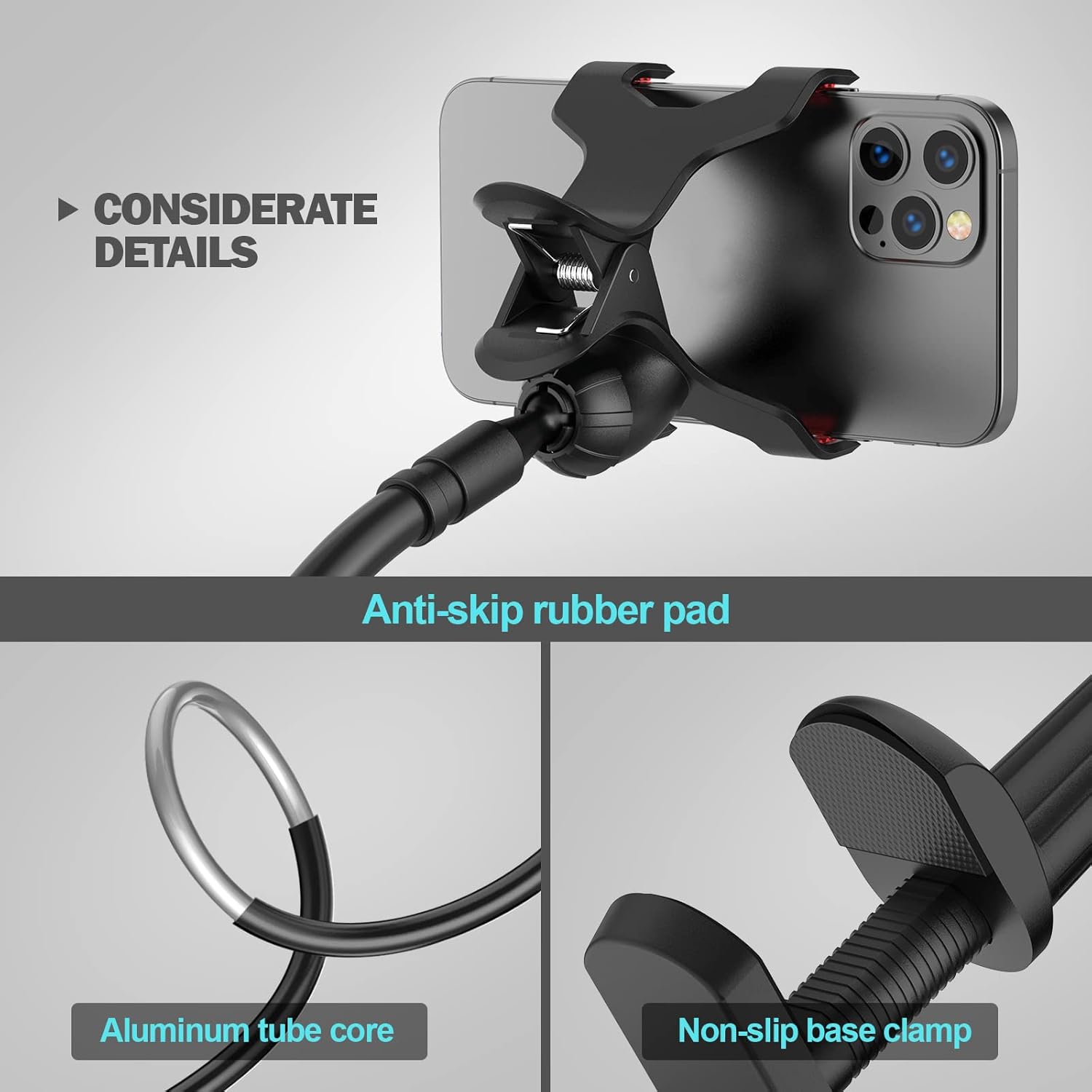 Thumbnail 5 de Gooseneck Phone Holder 80cm Flexible Arm