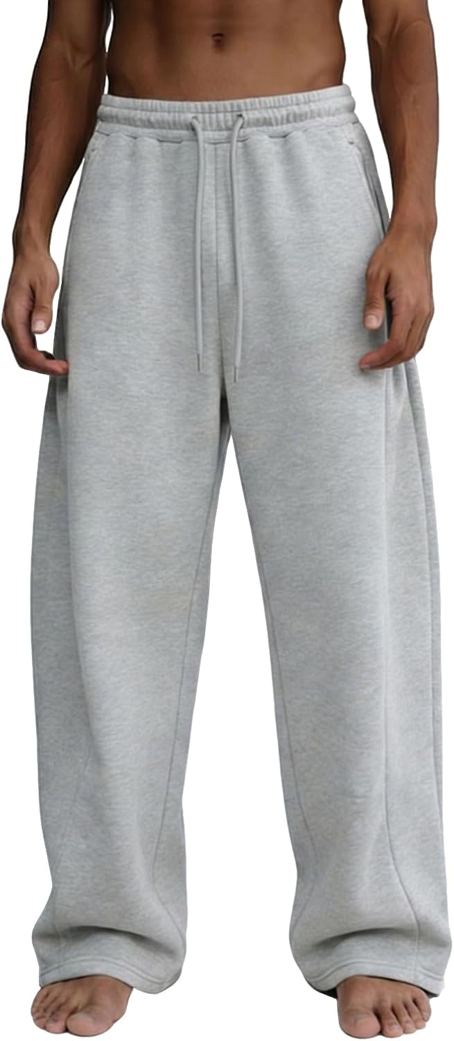Detalle de Men's Baggy Sweatpants, 65% Polyester