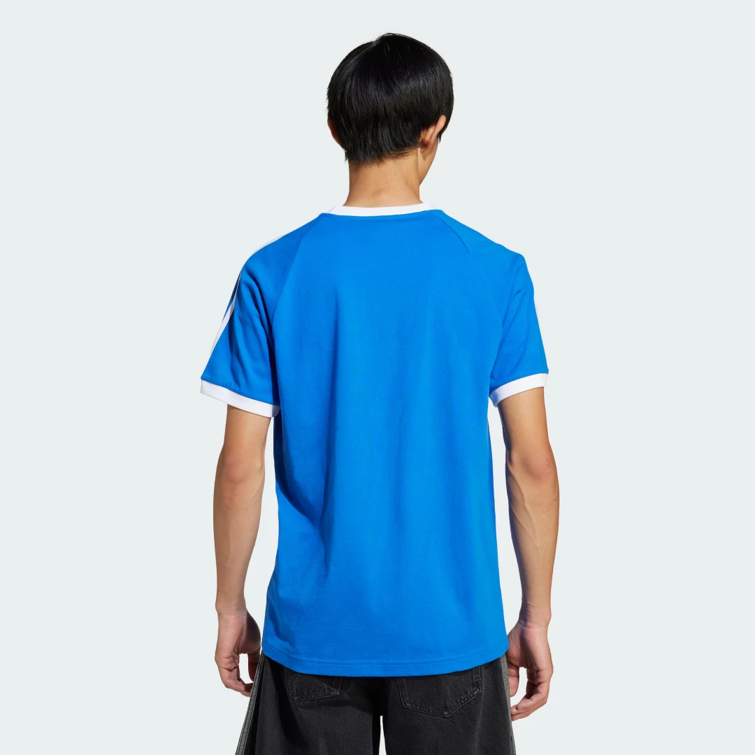 Thumbnail 1 de Camiseta Adicolor Classics 3 Stripes de Adidas — Azul