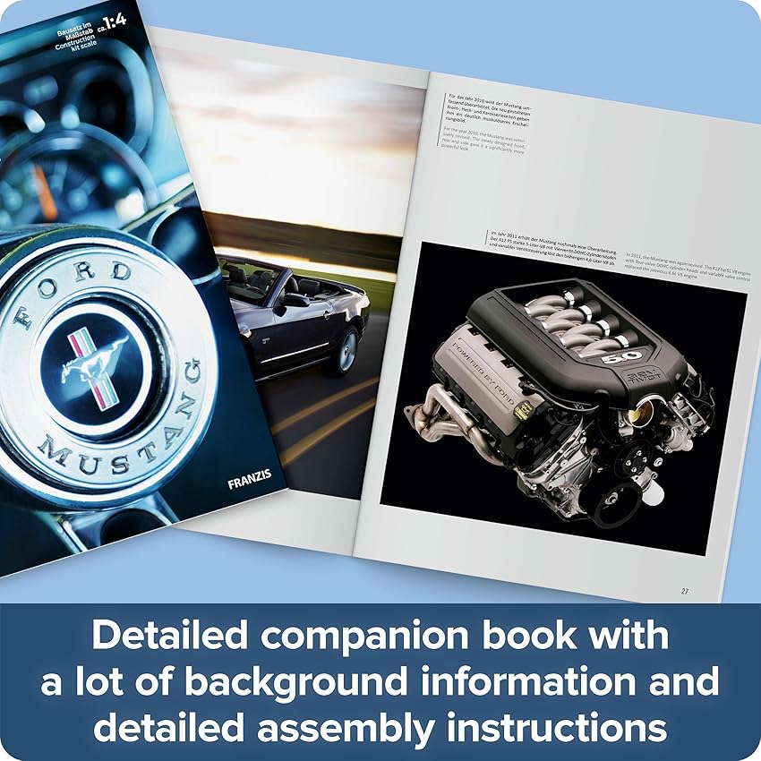 Thumbnail 4 de FRANZIS 67501 Ford Mustang V8, maqueta 1:4 📷