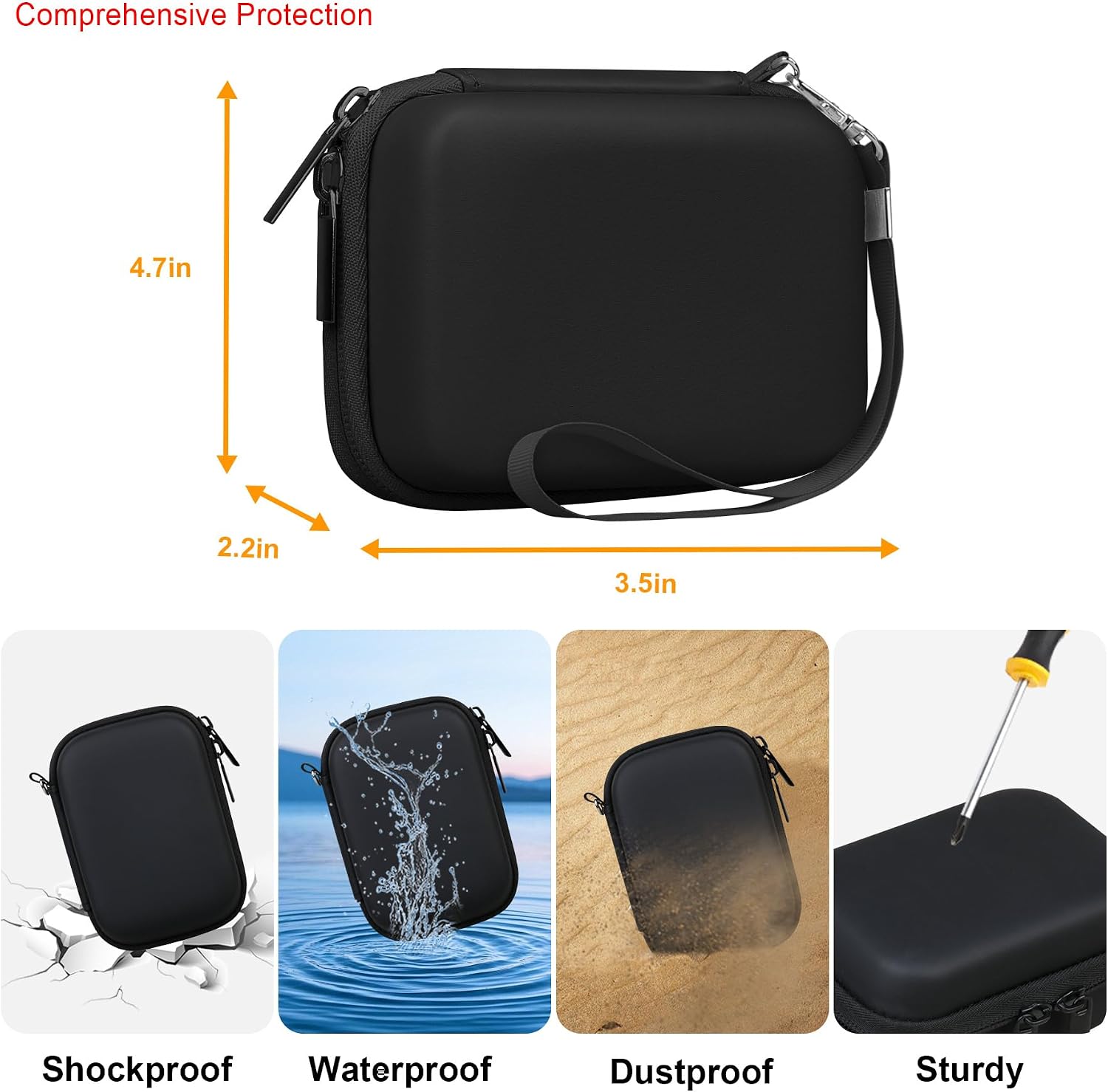Detalle de Elonbo Camera Carrying Case for Kodak PIXPRO FZ55 16MP
