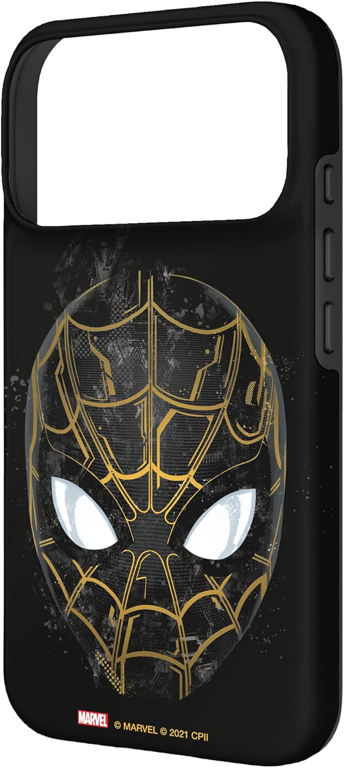Thumbnail 1 de Custodia Marvel Spider-Man No Way Home per iPhone 17 Pro – Nero, stile portafoglio
