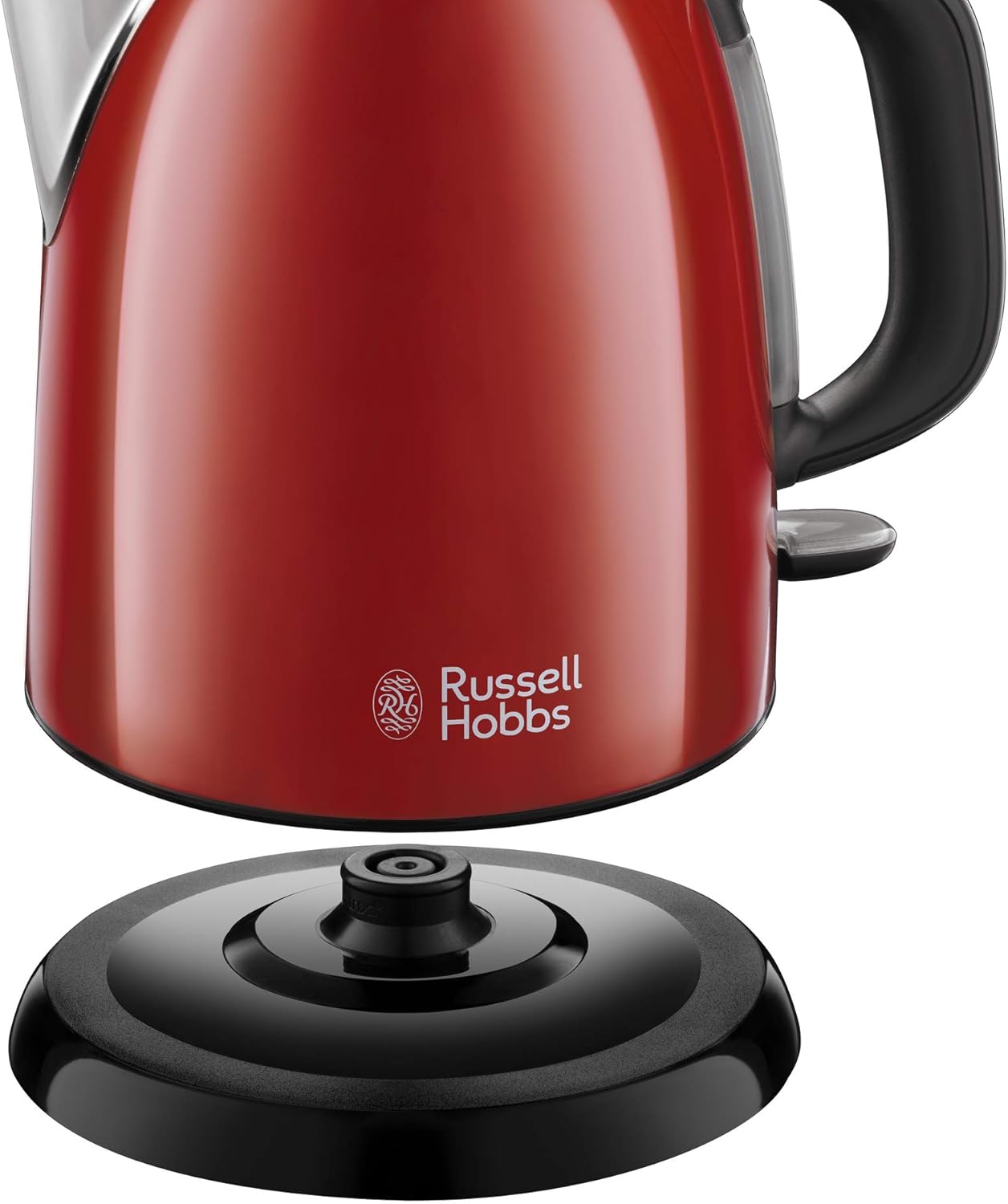 Thumbnail 6 de Russell Hobbs Wasserkocher klein Colours+ 1 l, Edelstahl Rot (24992-70) – 2400 W mit Schnellkochfunktion