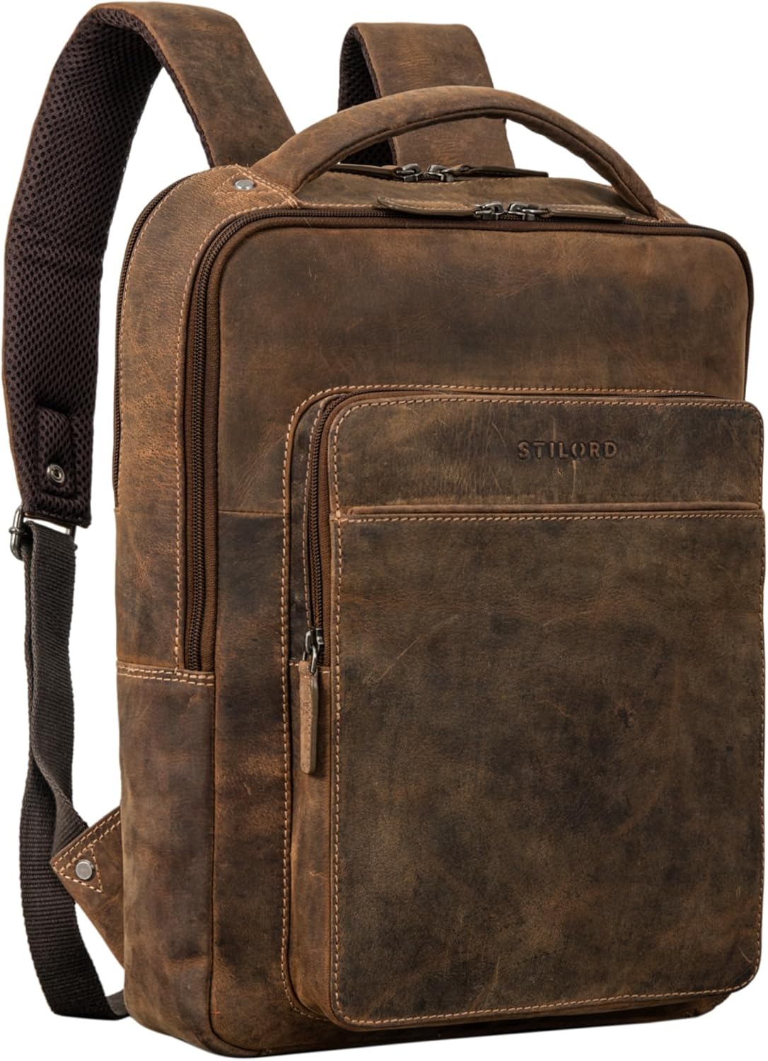 Detalle de STILORD Nicky Zaino in pelle 13" 30x12x40 cm