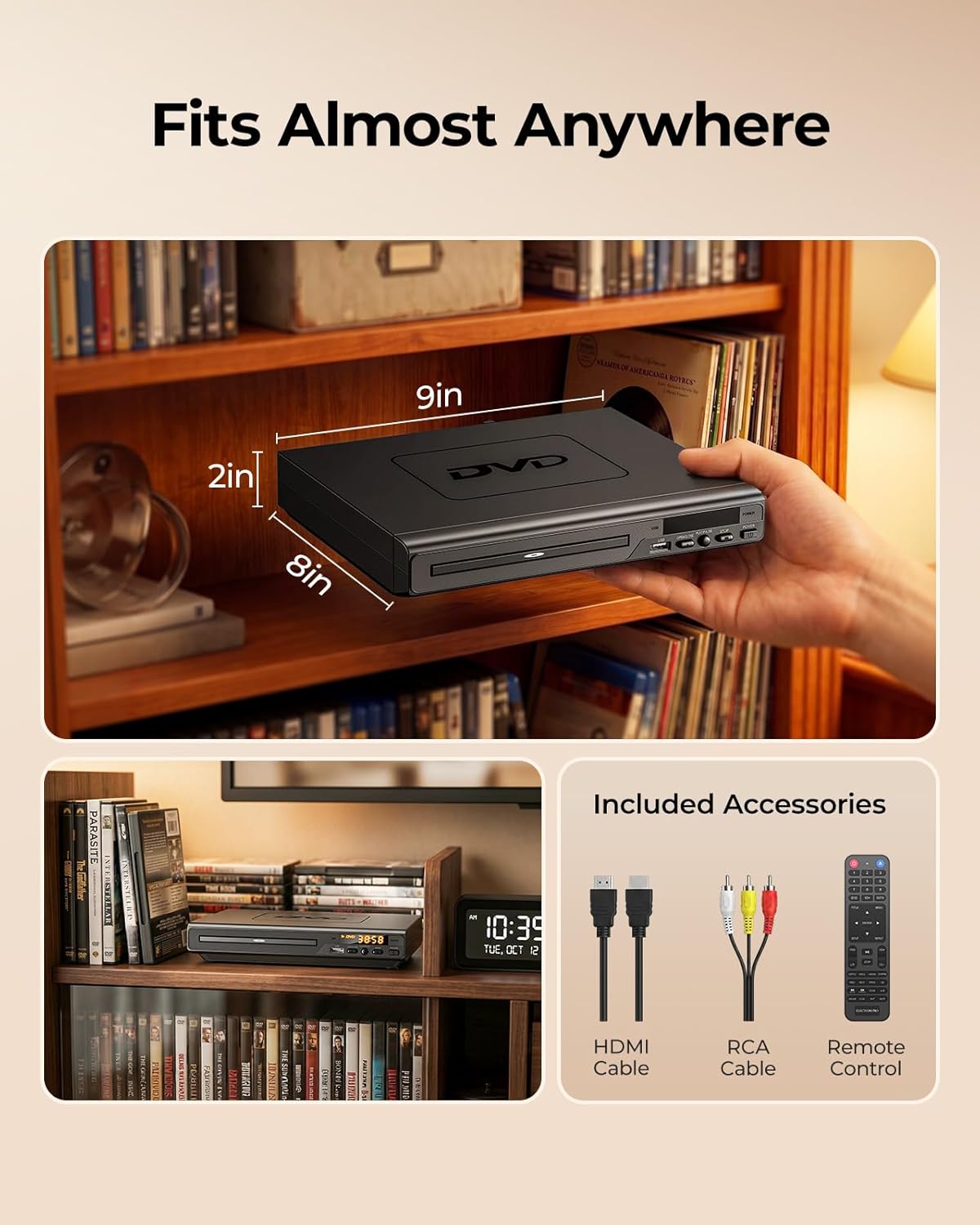Detalle 2 de Generic All-Region DVD Player with HDMI