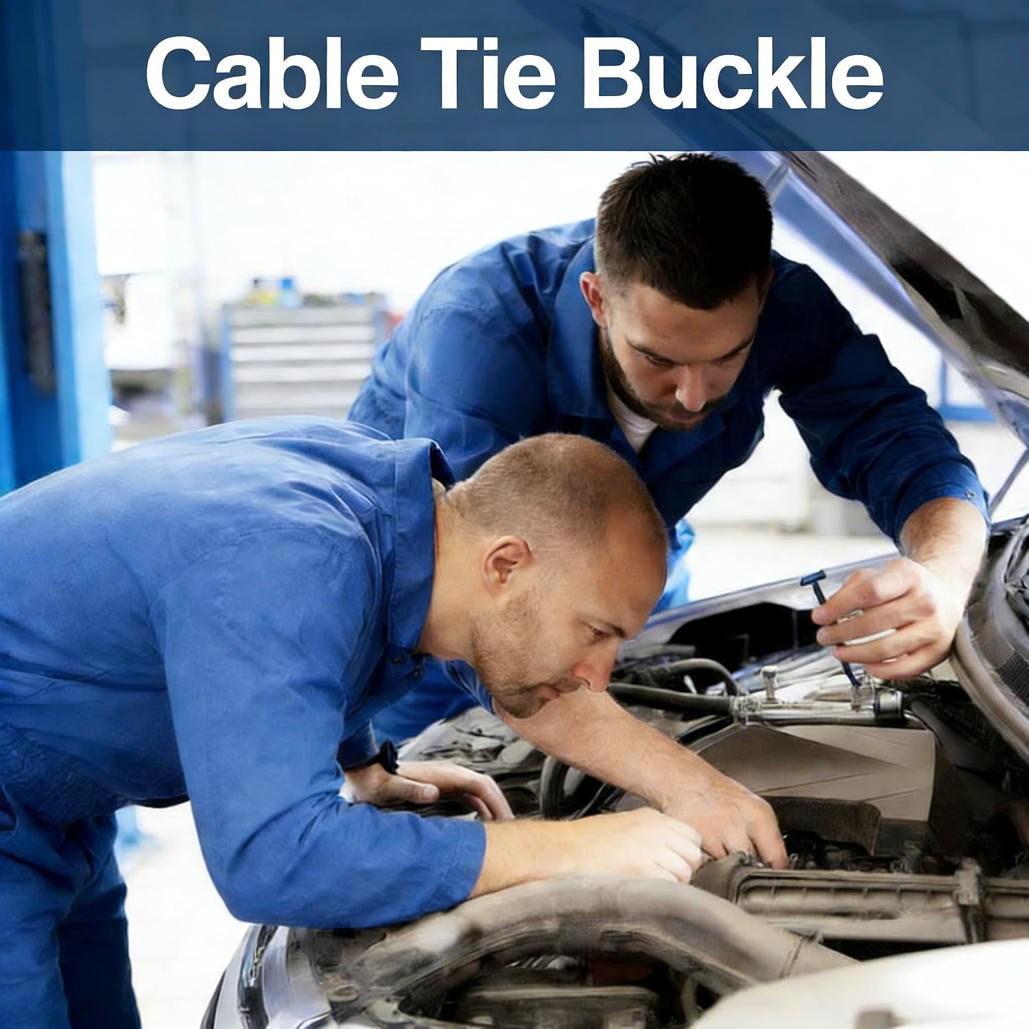 Thumbnail 2 de Nylon automotive cable tie fasteners