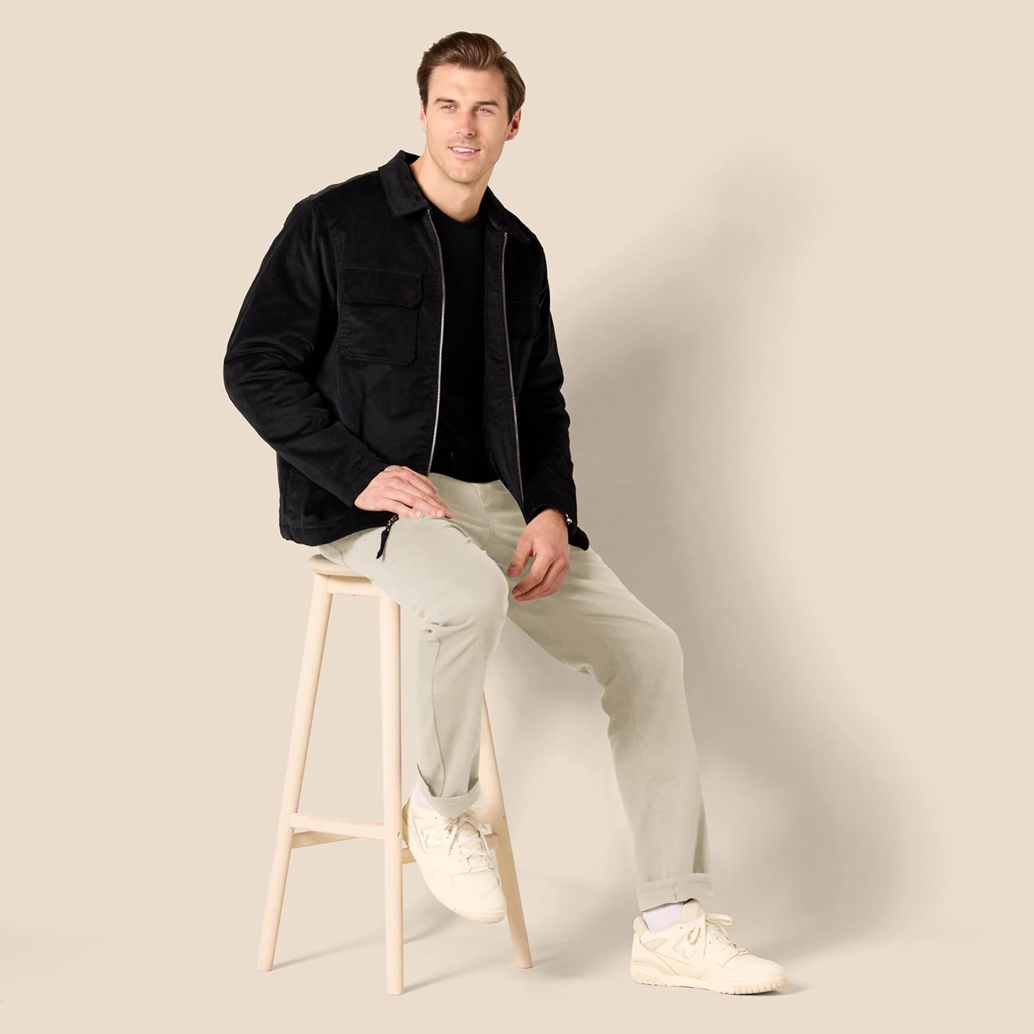 Thumbnail 6 de Amazon Essentials Men's Slim-Fit 5-Pocket Stretch Twill Trousers