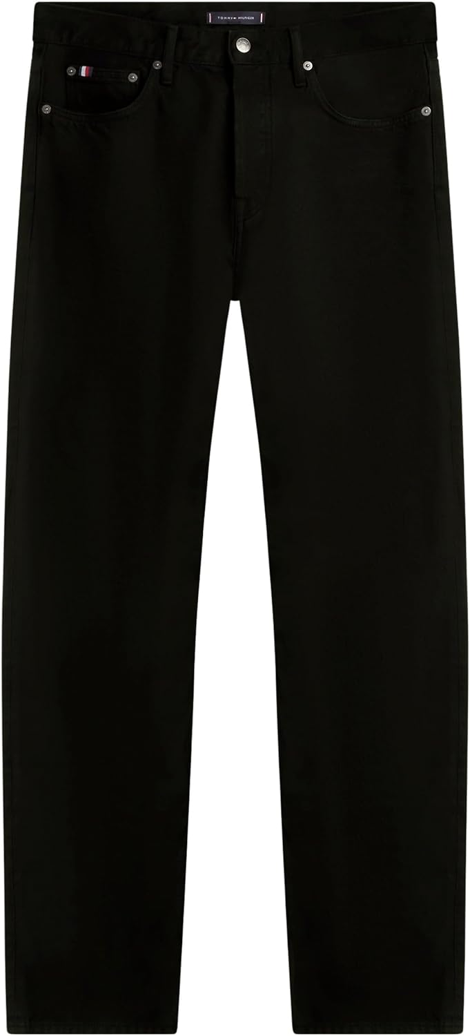 Detalle de Tommy Hilfiger Men’s Straight trousers – a sustainably made everyday style