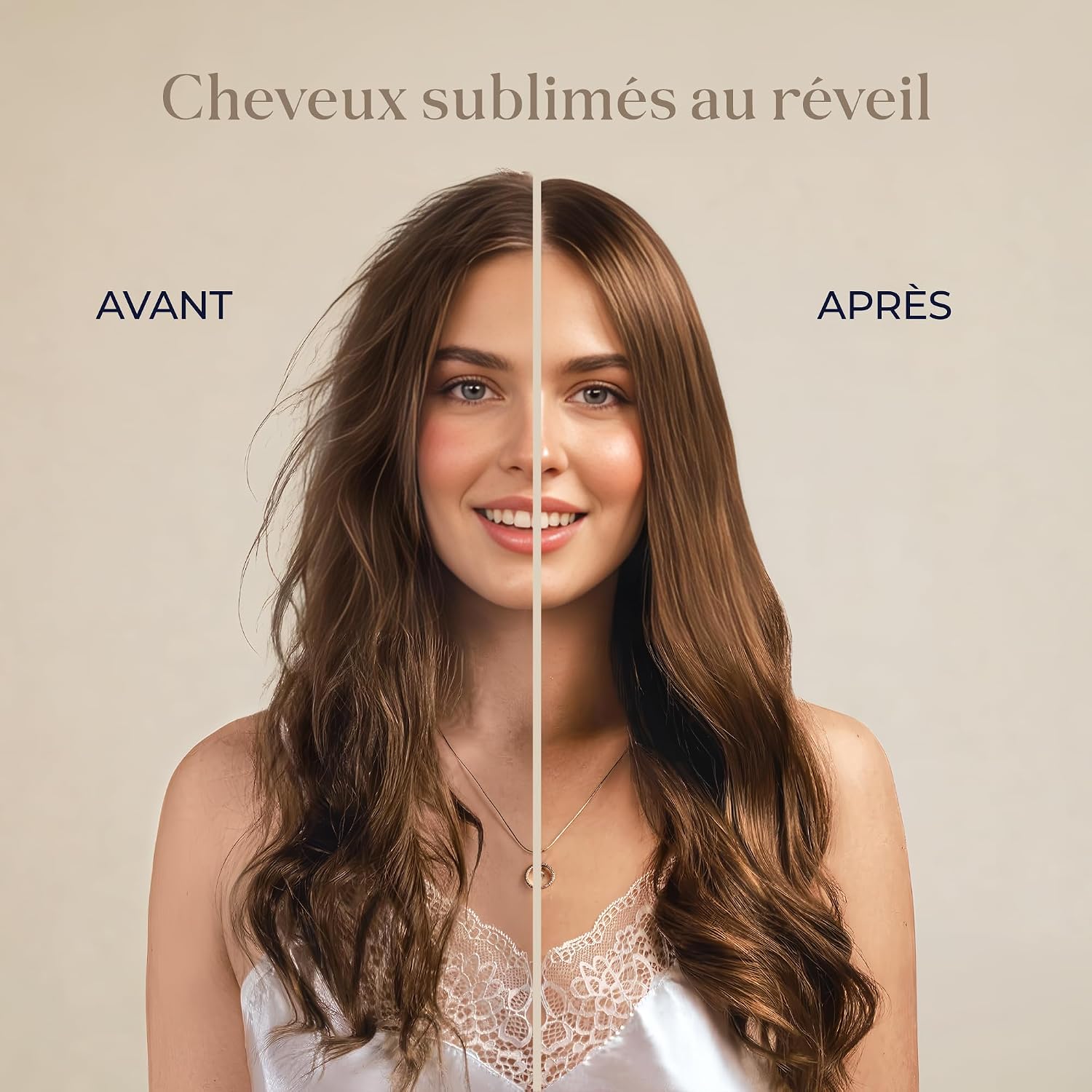 Thumbnail 4 de Dreamzie Bonnet Satin Cheveux Nuit – 100% Soie de Mûrier 22 Momme, Ajustable, OEKO-TEX