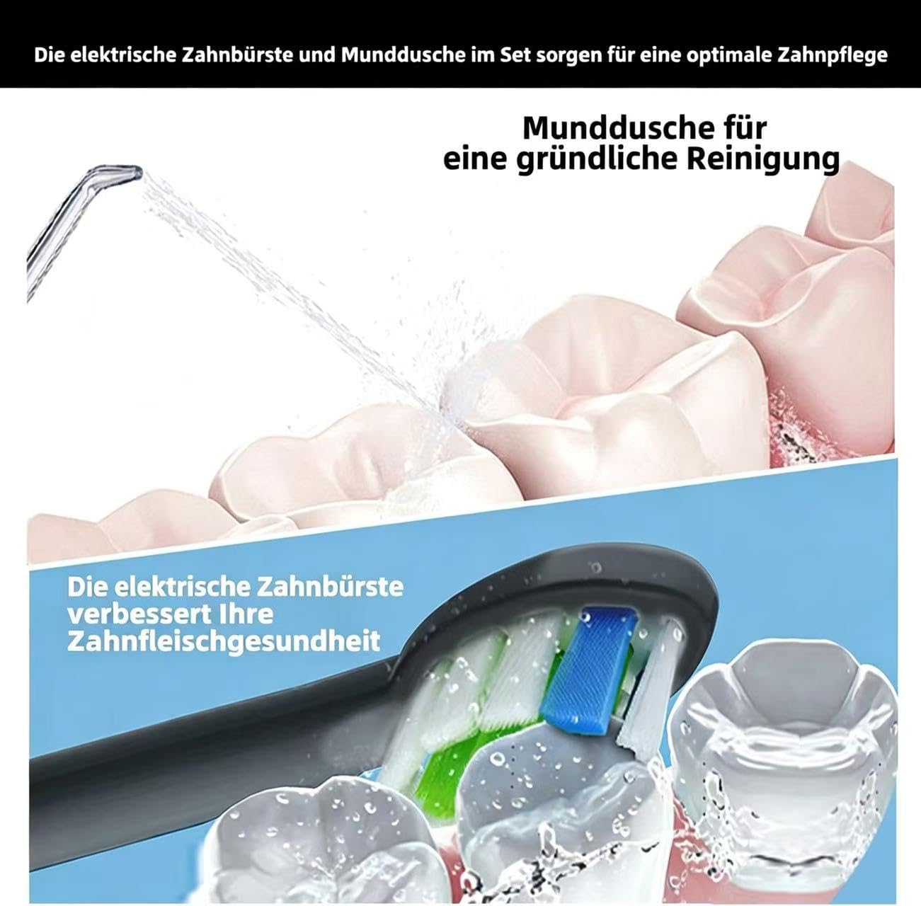 Detalle 1 de HUACO CARE Mundreinigungsset 200 ml 🦷