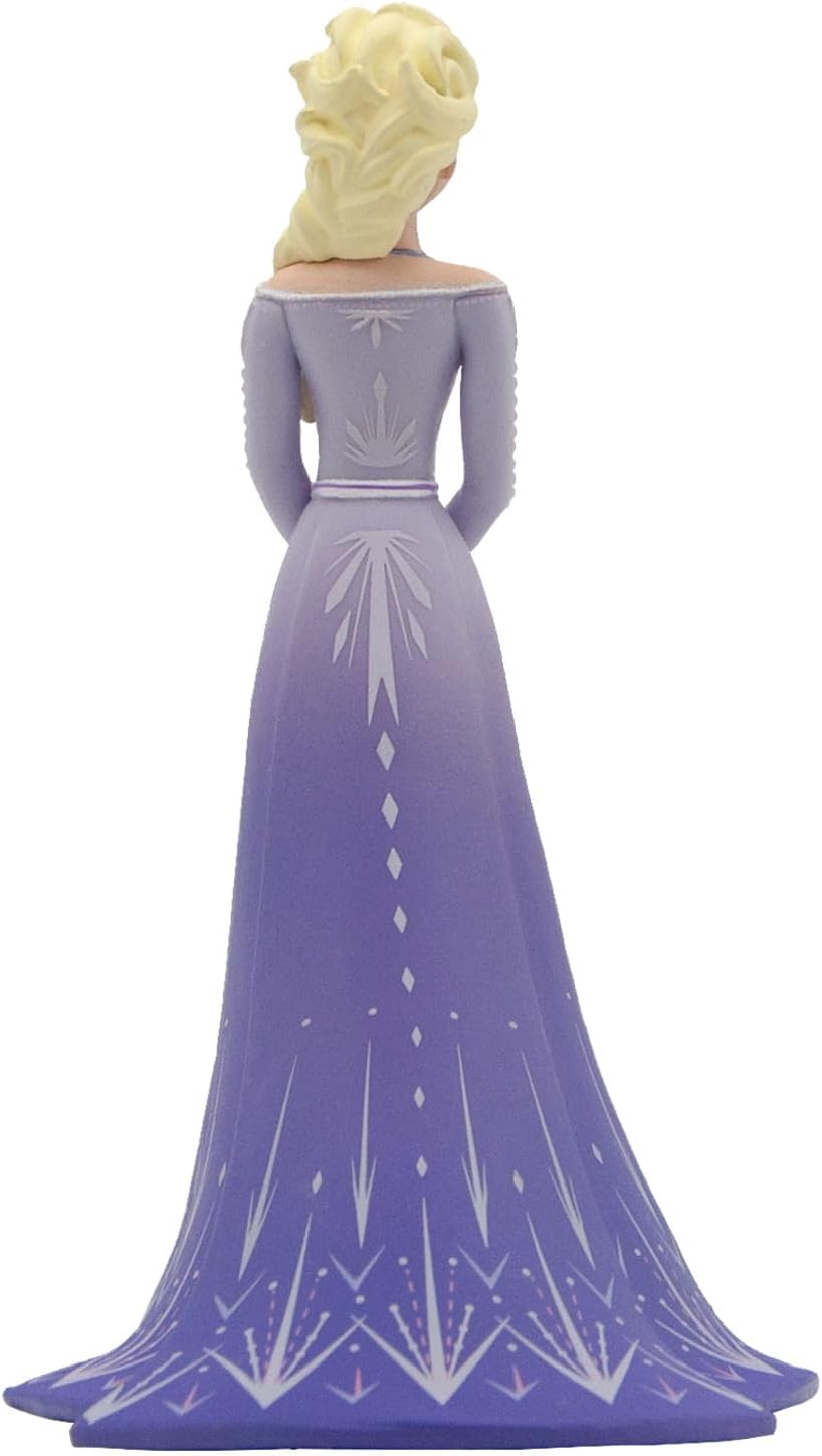 Detalle de Bullyland 13510 Elsa d'Arendelle – Figurine La Reine des Neiges, 10 cm, finition artisanale