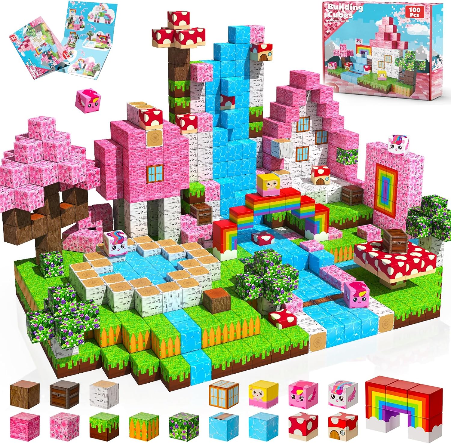 Thumbnail 6 de Goody King Magnetic Blocks 150PCS magnetic building set 🧩