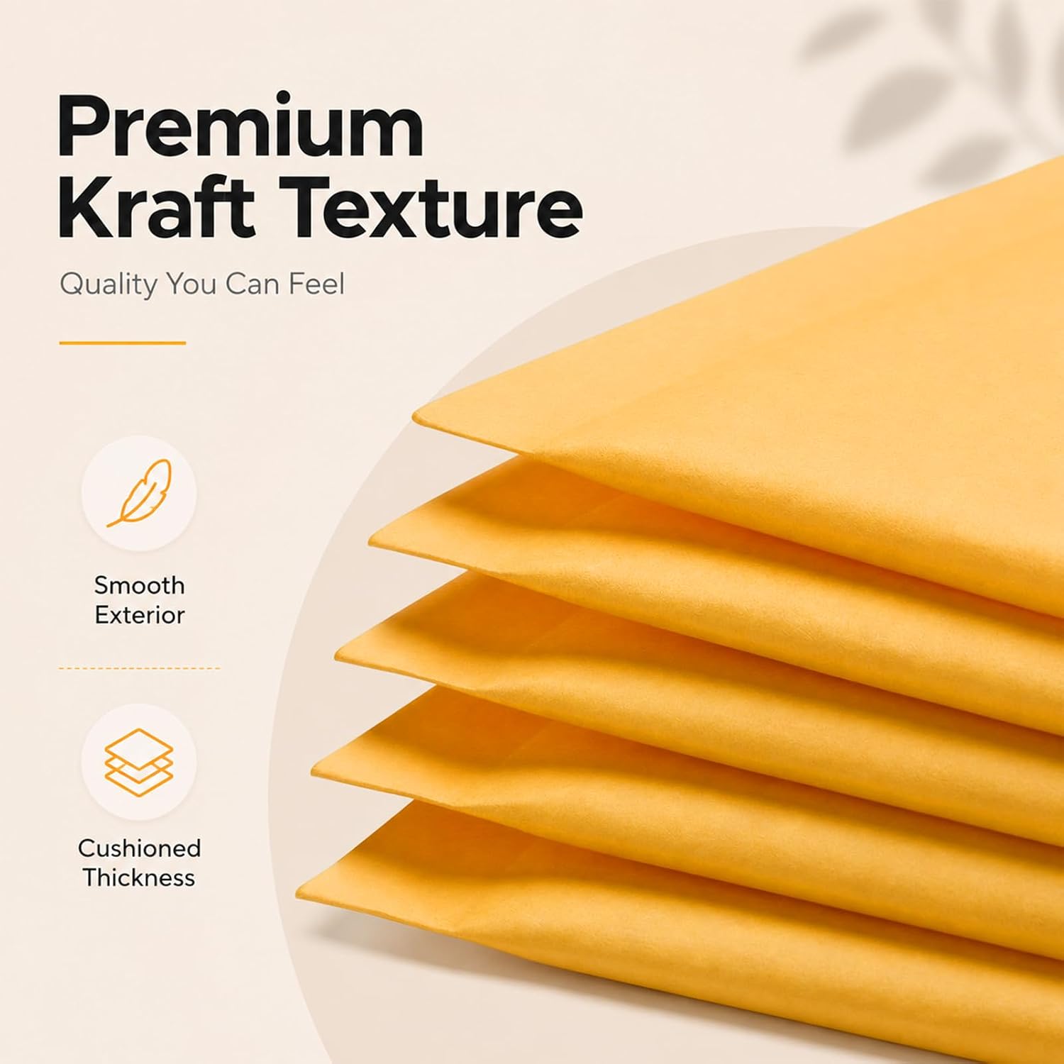 Detalle 2 de Switory A5 Padded Envelopes 50pc 15.3x22.9cm