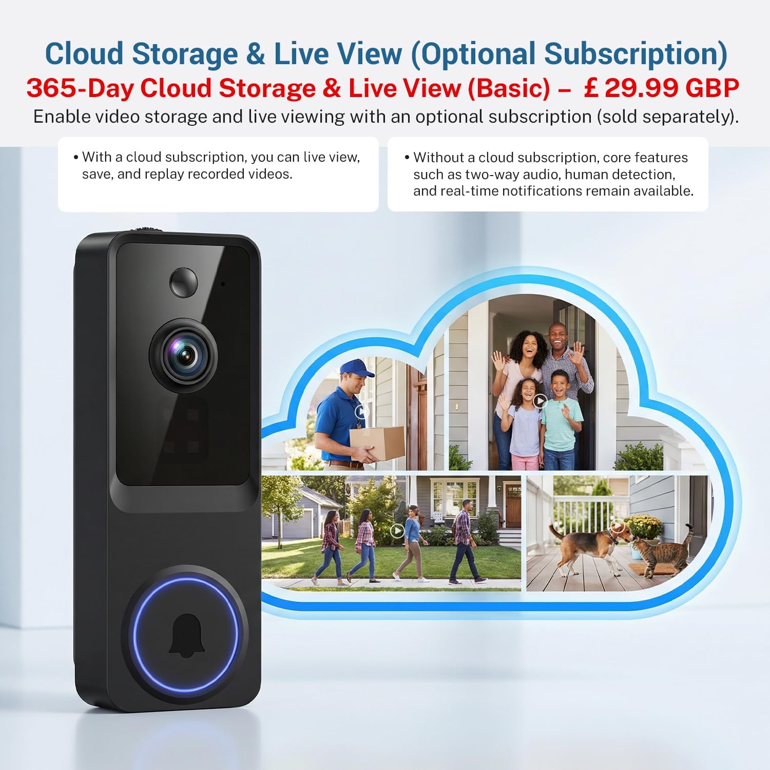 Thumbnail 5 de Wynoxian 1080P Video Doorbell