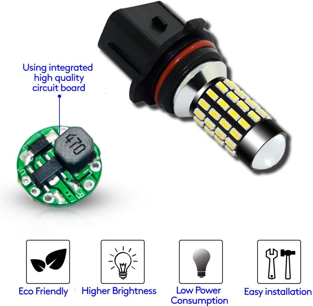 Detalle 2 de P13W Canbus LED DRL bulbs 27W