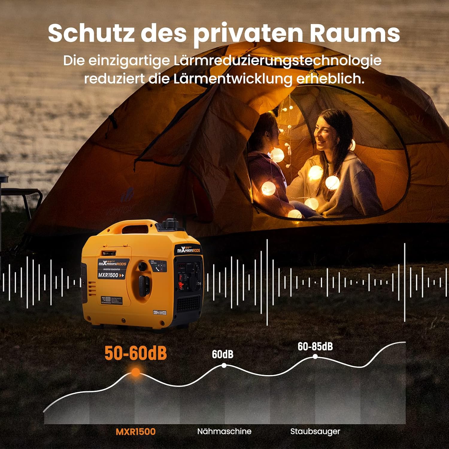 Thumbnail 3 de maXpeedingrods Inverter 3500W Stromerzeuger für Camping ⛺
