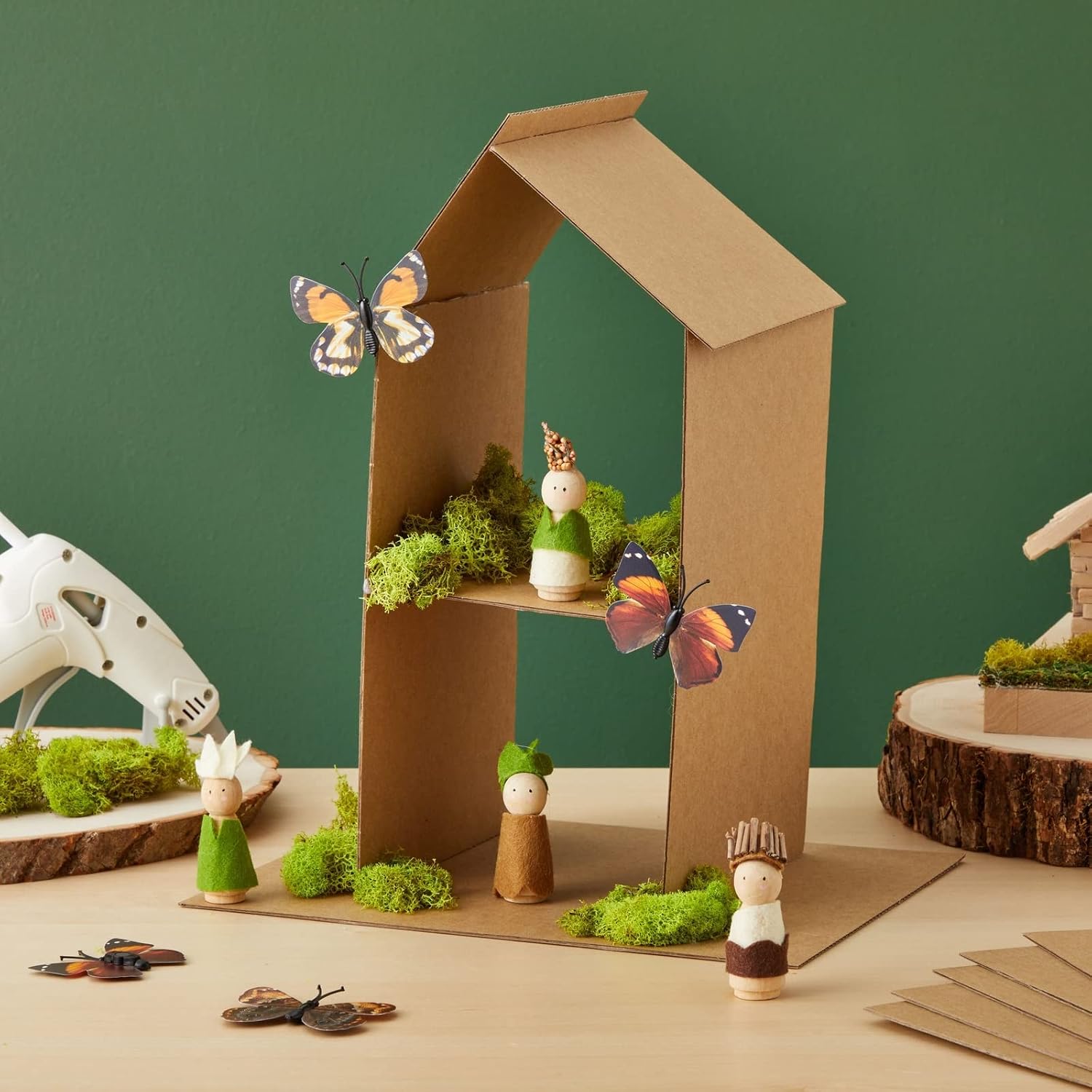 Detalle de Juvale Corrugated Cardboard Sheets 6 x 9 in